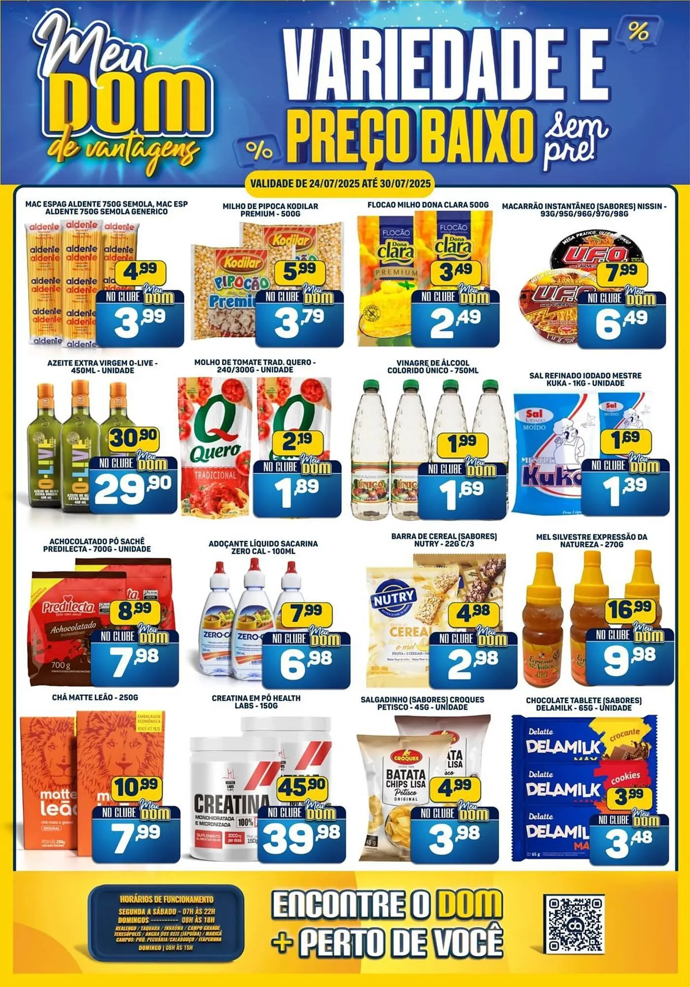 Encarte de Catálogo Dom Atacadista 24 de julho até 30 de julho 2025 - Pagina 1