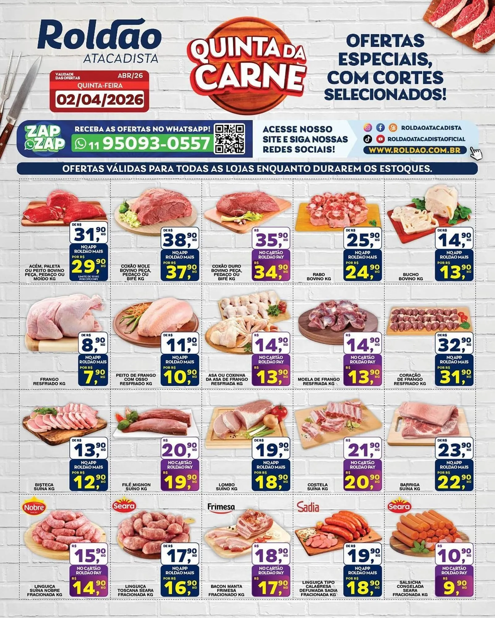 Encarte de Folheto Roldão 2 de abril até 2 de abril 2026 - Pagina 1