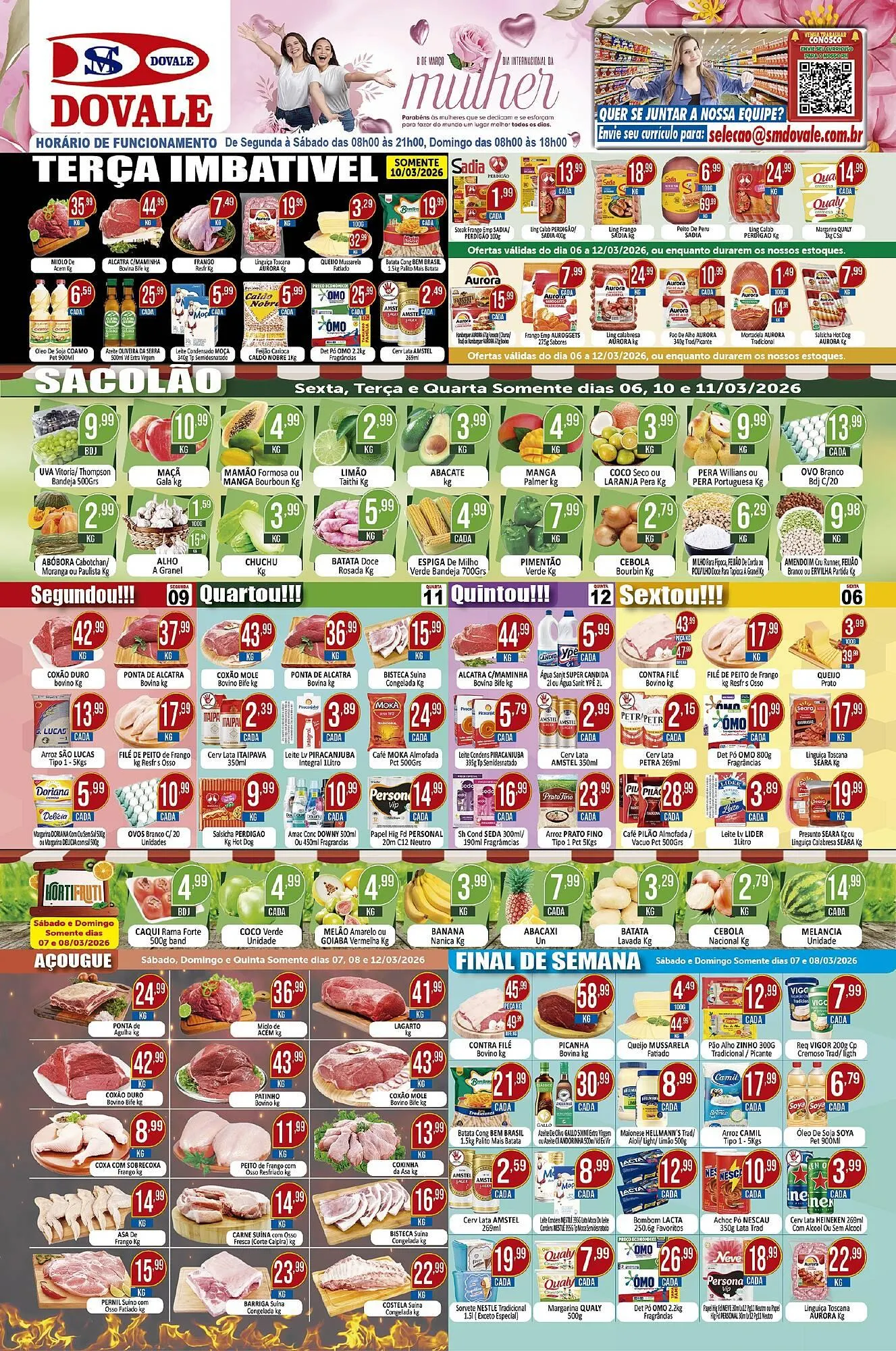 Encarte de Folheto Dovale 6 de março até 12 de março 2026 - Pagina 1