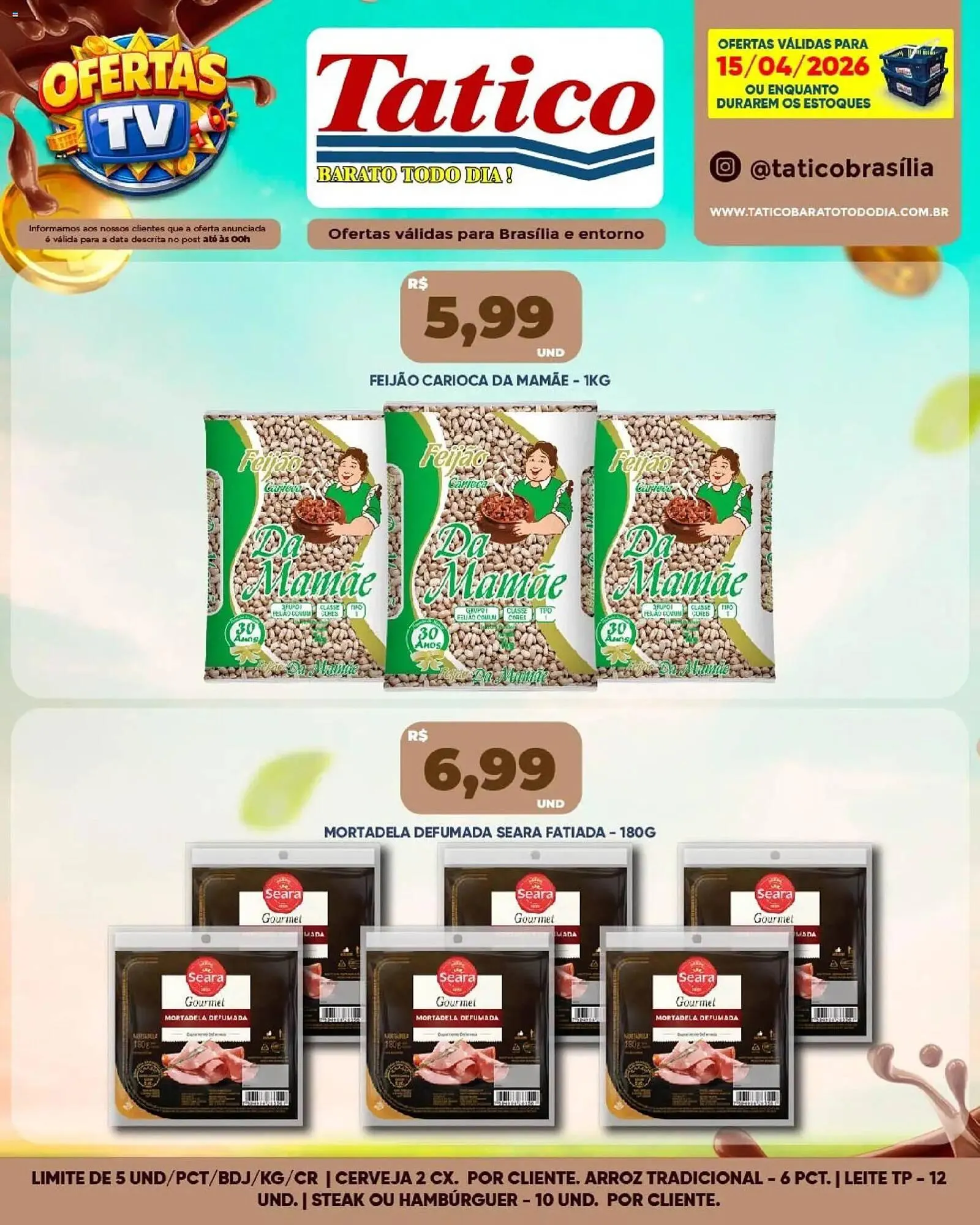 Encarte de Tabloide Tatico 16 de abril até 19 de abril 2026 - Pagina 33