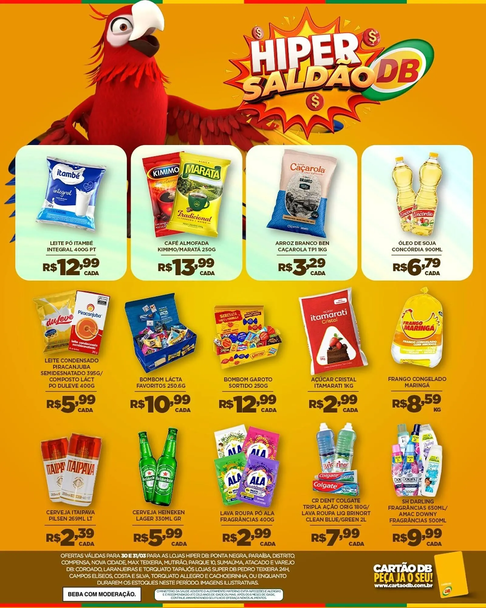Encarte de Catálogo DB Supermercados 30 de março até 31 de março 2026 - Pagina 2
