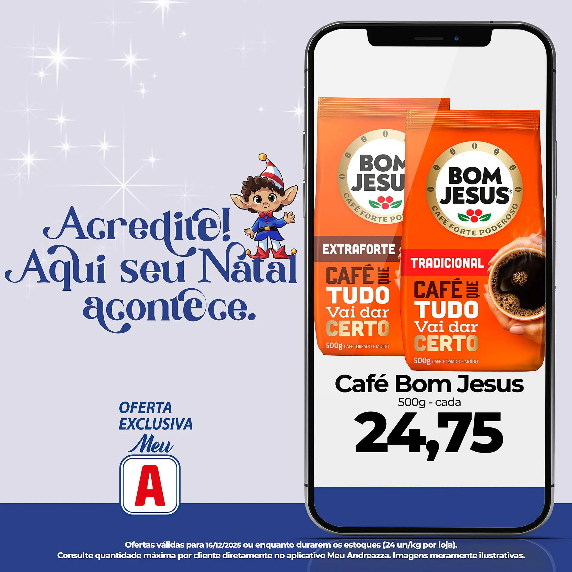 Encarte de Catálogo Supermercados Andreazza 16 de dezembro até 16 de dezembro 2025 - Pagina 1