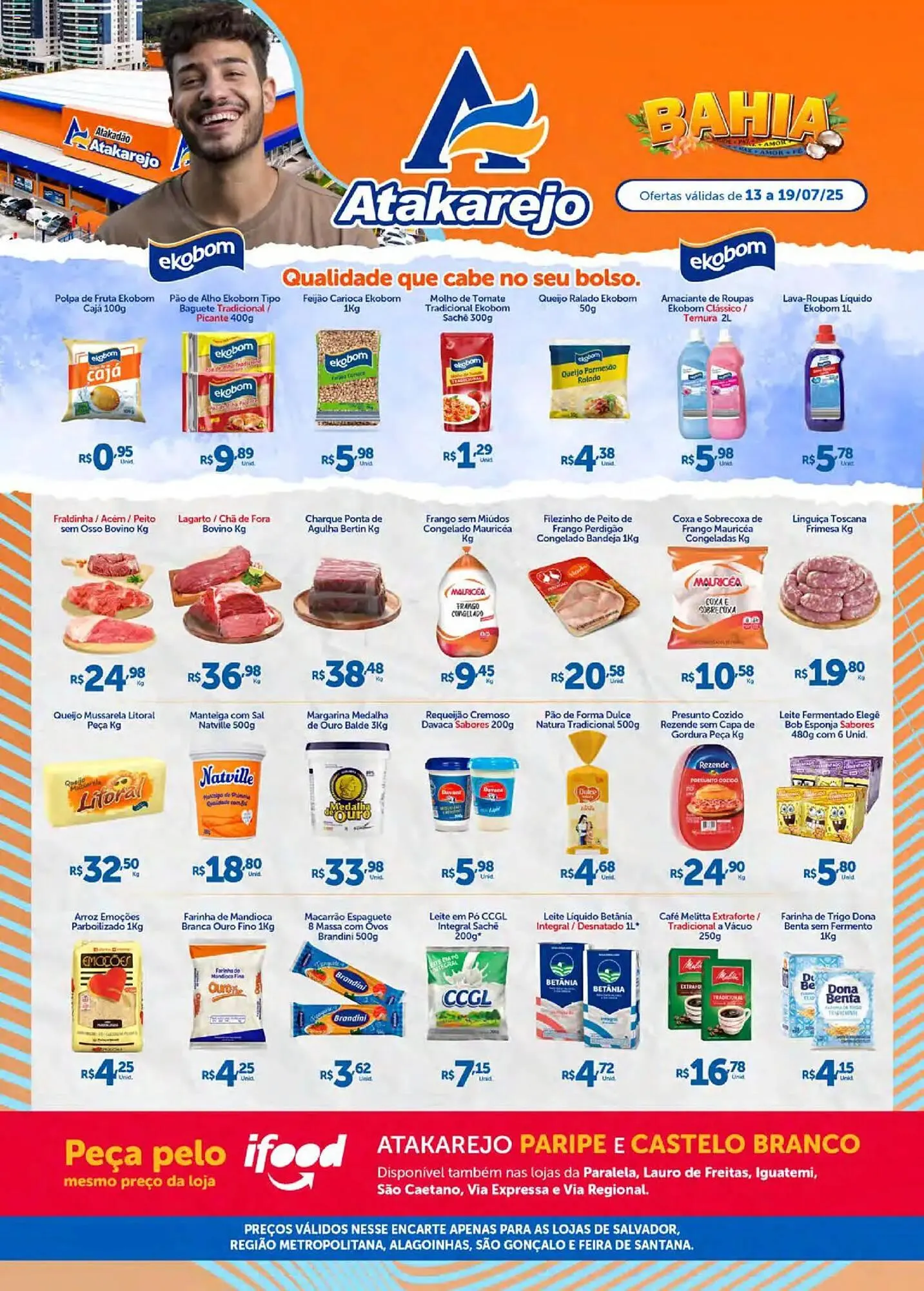 Encarte de Catálogo Atakarejo 13 de julho até 20 de julho 2025 - Pagina 1