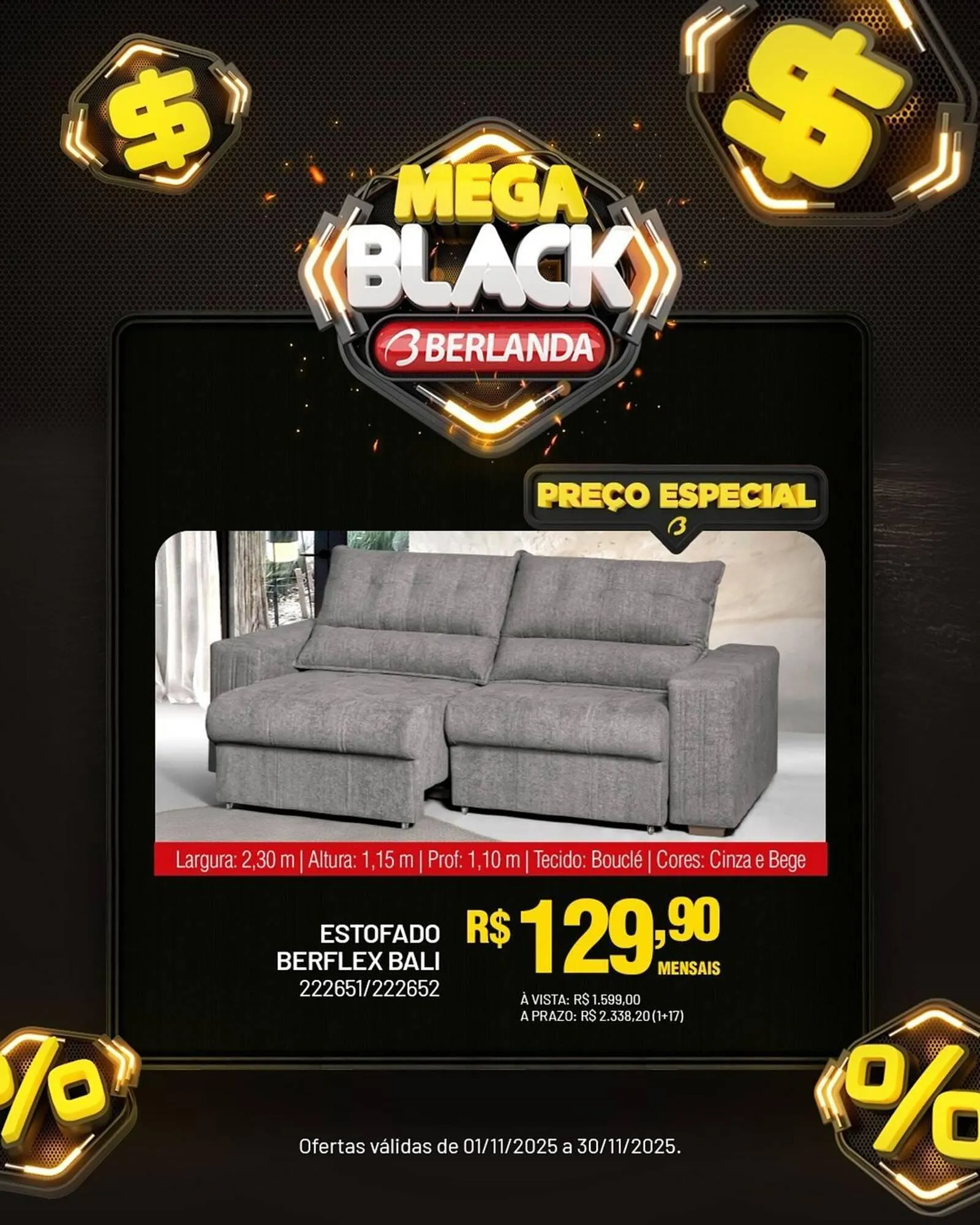 Encarte de Catálogo Berlanda 1 de novembro até 30 de novembro 2025 - Pagina 3