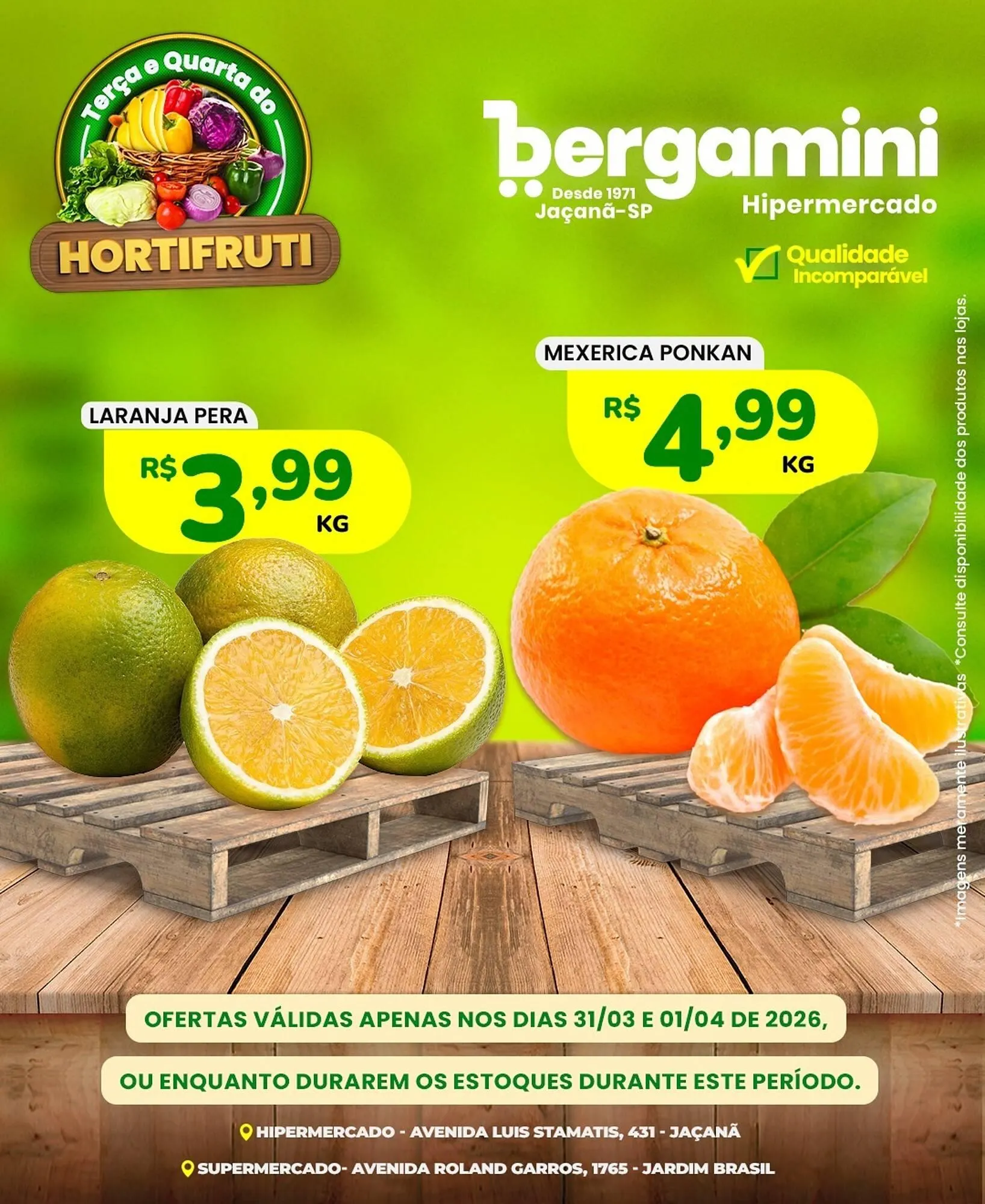 Encarte de Catálogo Supermercado Bergamini 31 de março até 1 de abril 2026 - Pagina 2