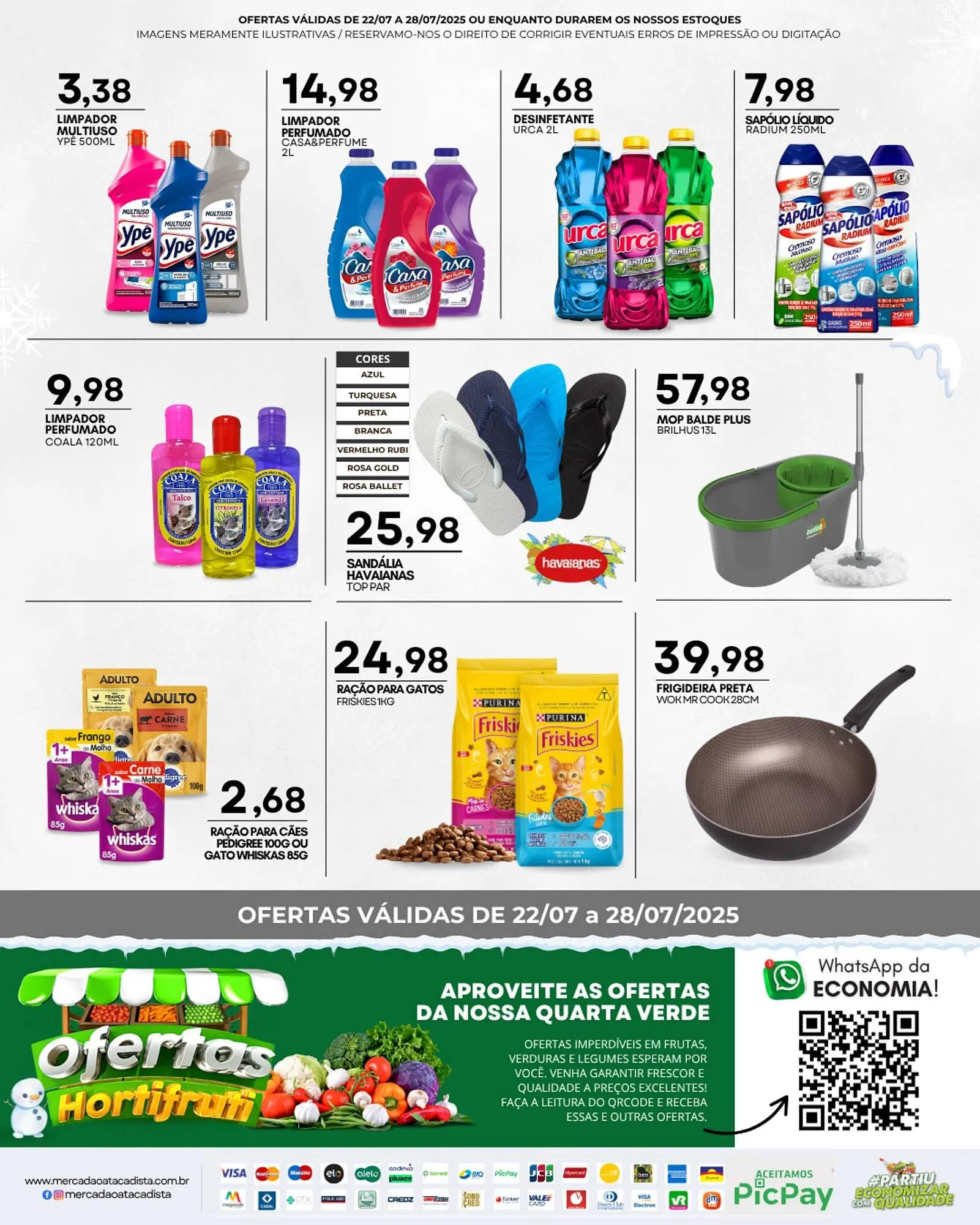 Encarte de Catálogo Mercadão Atacadista 22 de julho até 28 de julho 2025 - Pagina 10