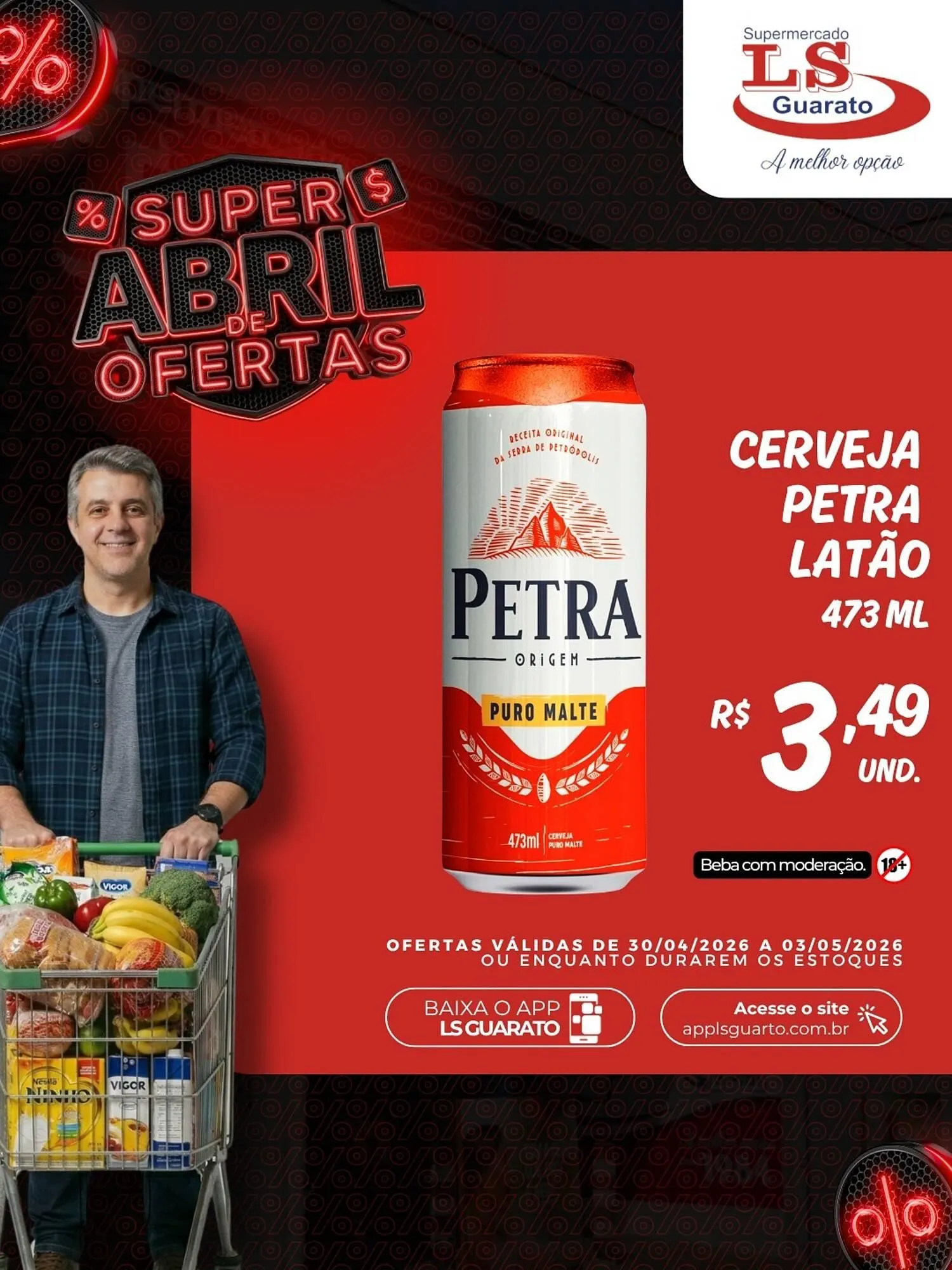 Encarte de Catálogo Supermercado LS Guarato 30 de abril até 3 de maio 2026 - Pagina 8