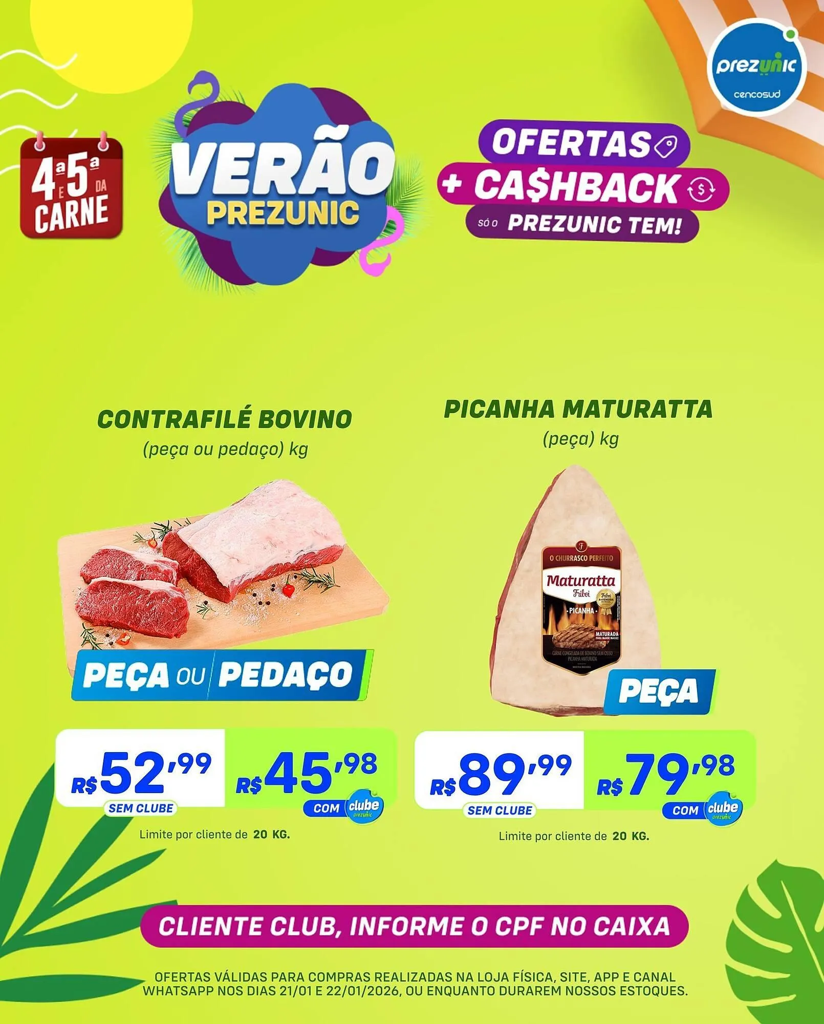 Encarte de Encarte Prezunic 21 de janeiro até 22 de janeiro 2026 - Pagina 2