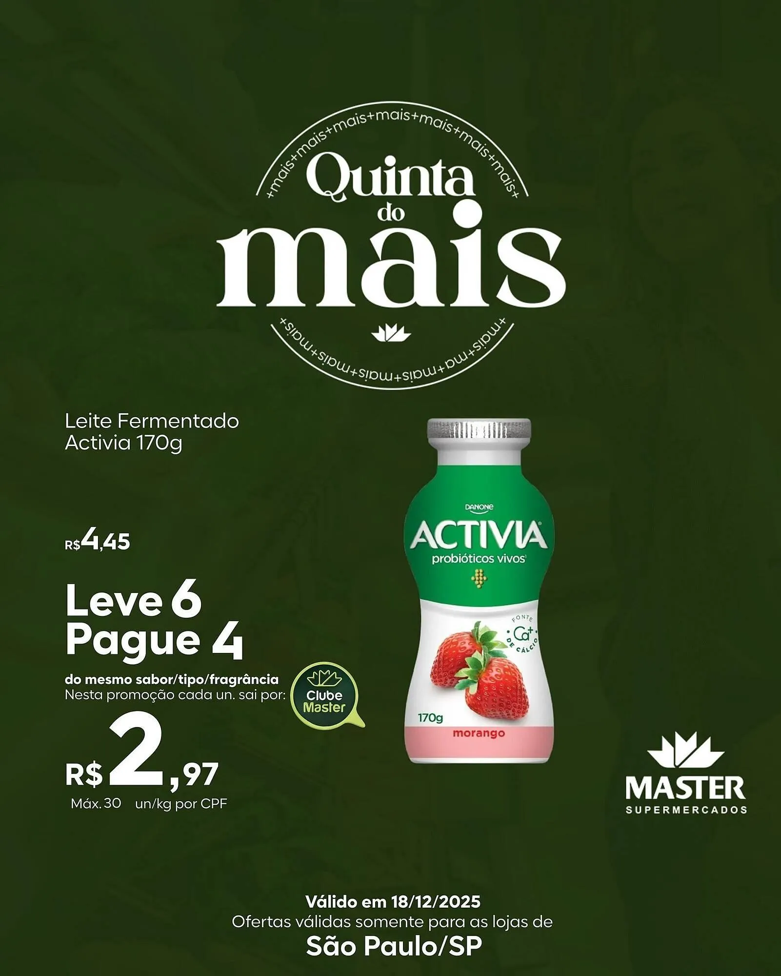 Encarte de Folheto Master Supermercados 18 de dezembro até 18 de dezembro 2025 - Pagina 2