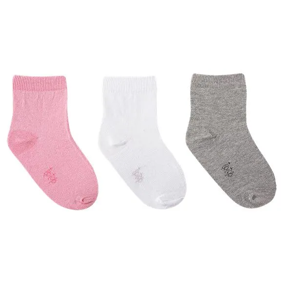kit 3 pares de meia tip top