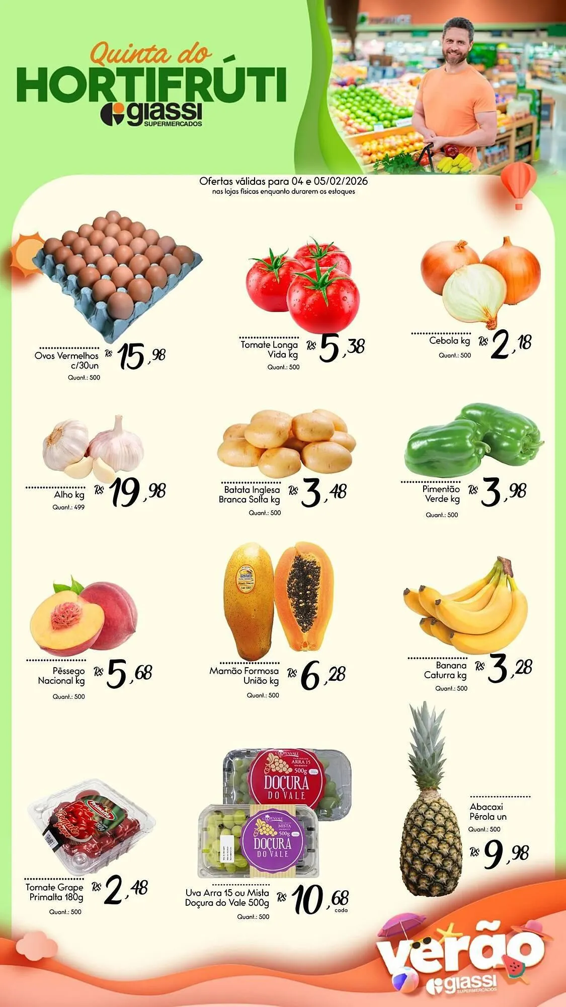 Encarte de Encarte Giassi Supermercados 4 de fevereiro até 5 de fevereiro 2026 - Pagina 2