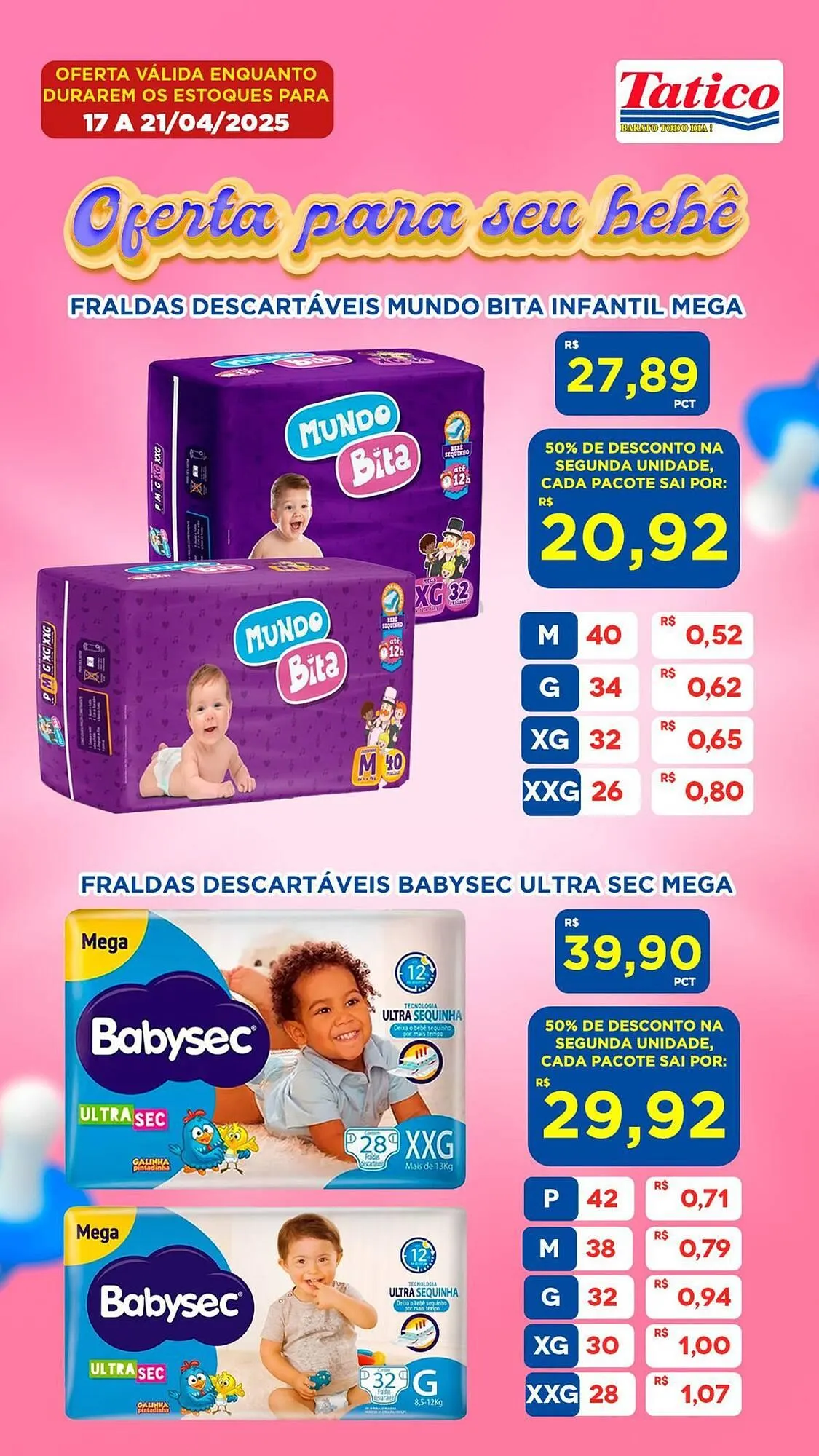 Encarte de Catálogo Tatico 18 de abril até 21 de abril 2025 - Pagina 39