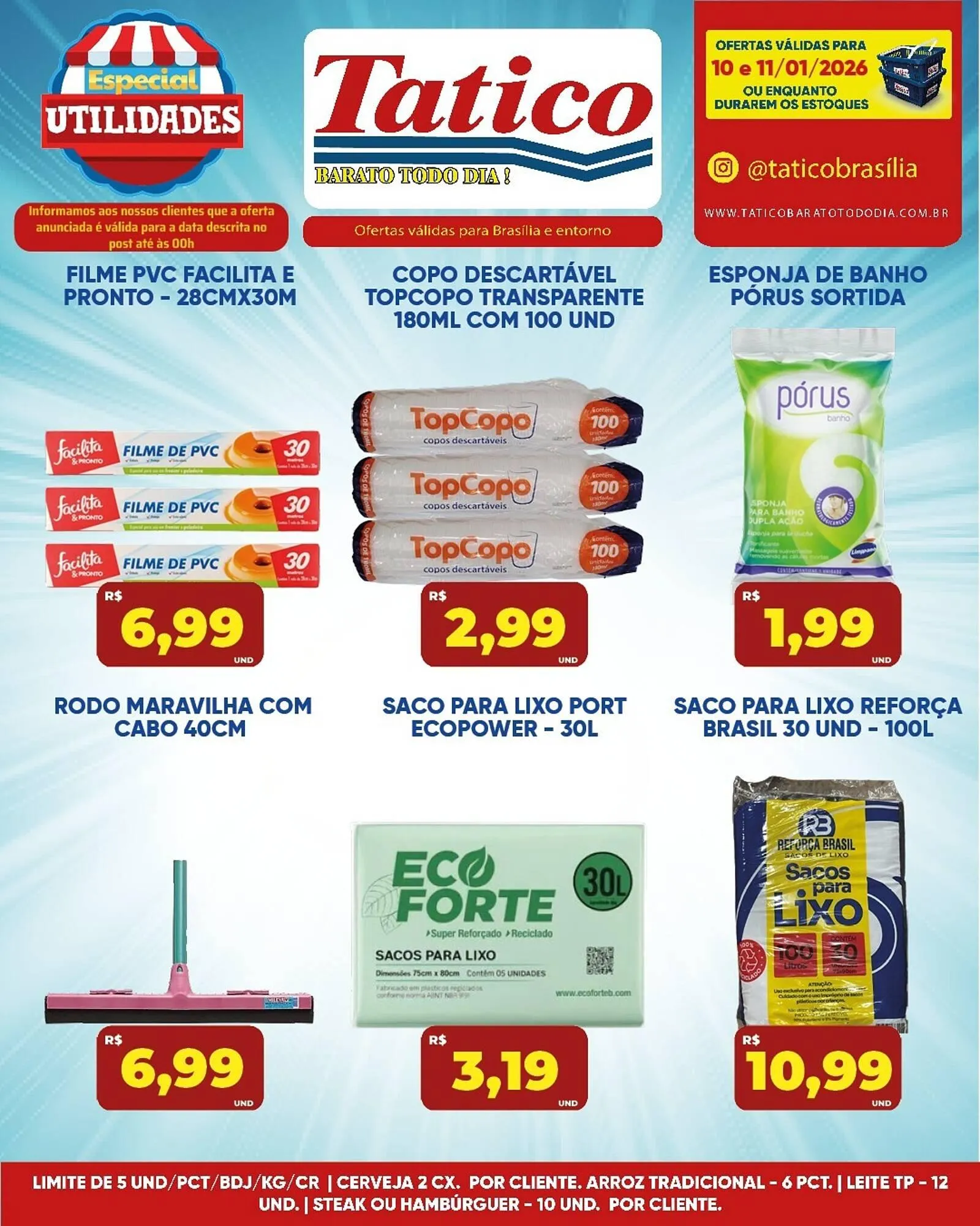 Encarte de Tabloide Tatico 10 de janeiro até 11 de janeiro 2026 - Pagina 3