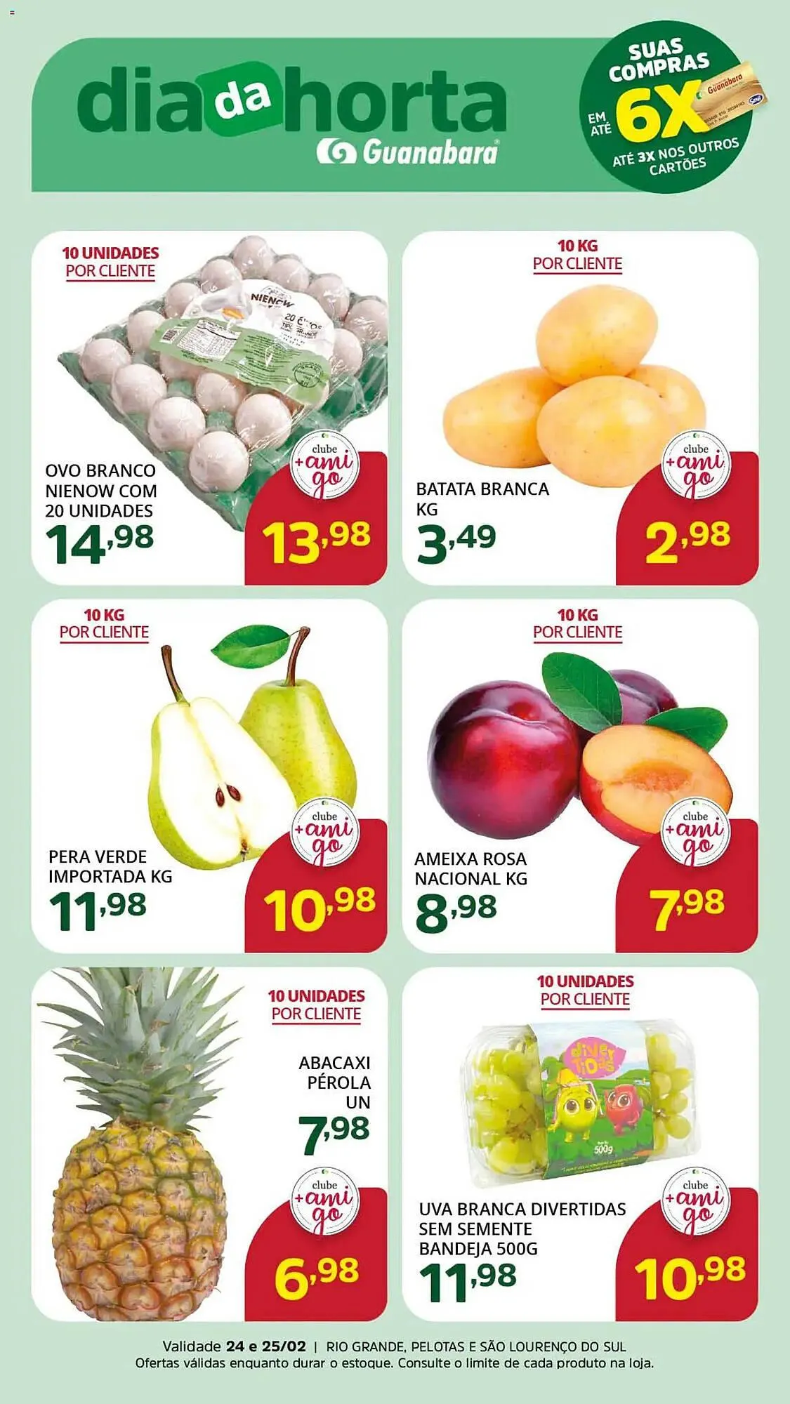 Encarte de Encarte Supermercados Guanabara 24 de fevereiro até 25 de fevereiro 2026 - Pagina 2