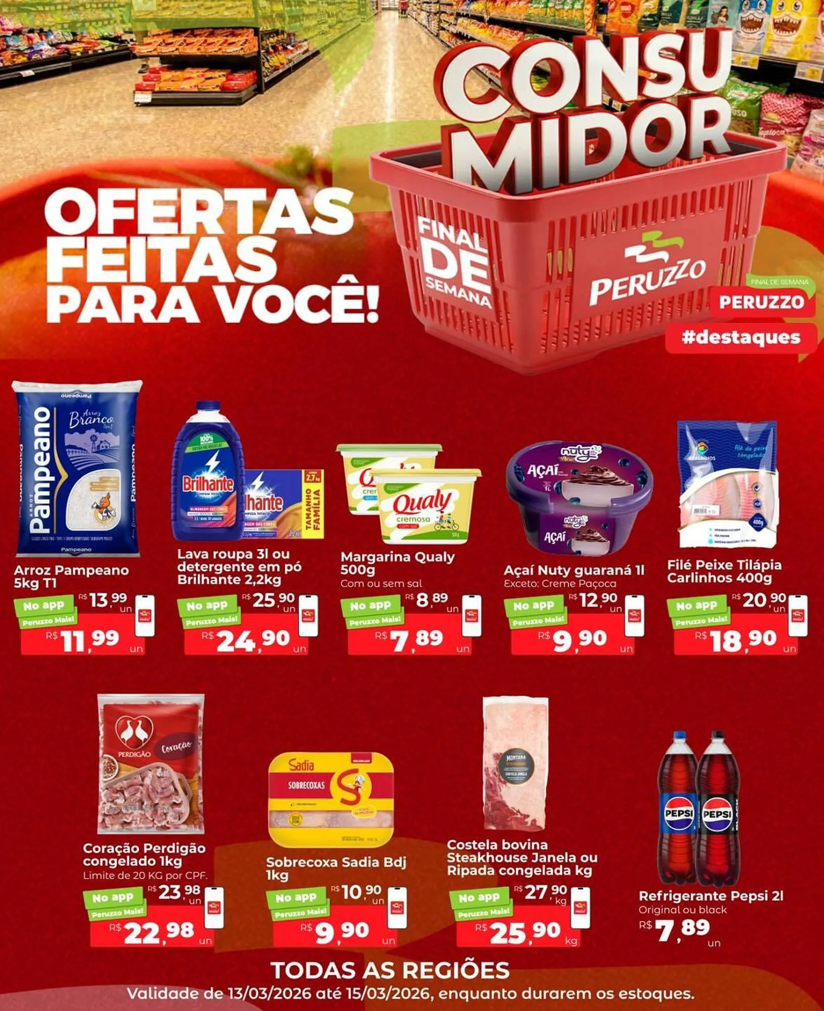 Encarte de Encarte Peruzzo 13 de março até 15 de março 2026 - Pagina 1