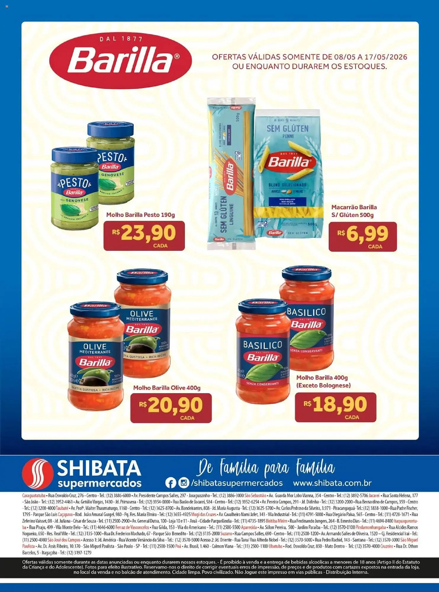 Encarte de Folheto Shibata Supermercados 8 de maio até 17 de maio 2026 - Pagina 2