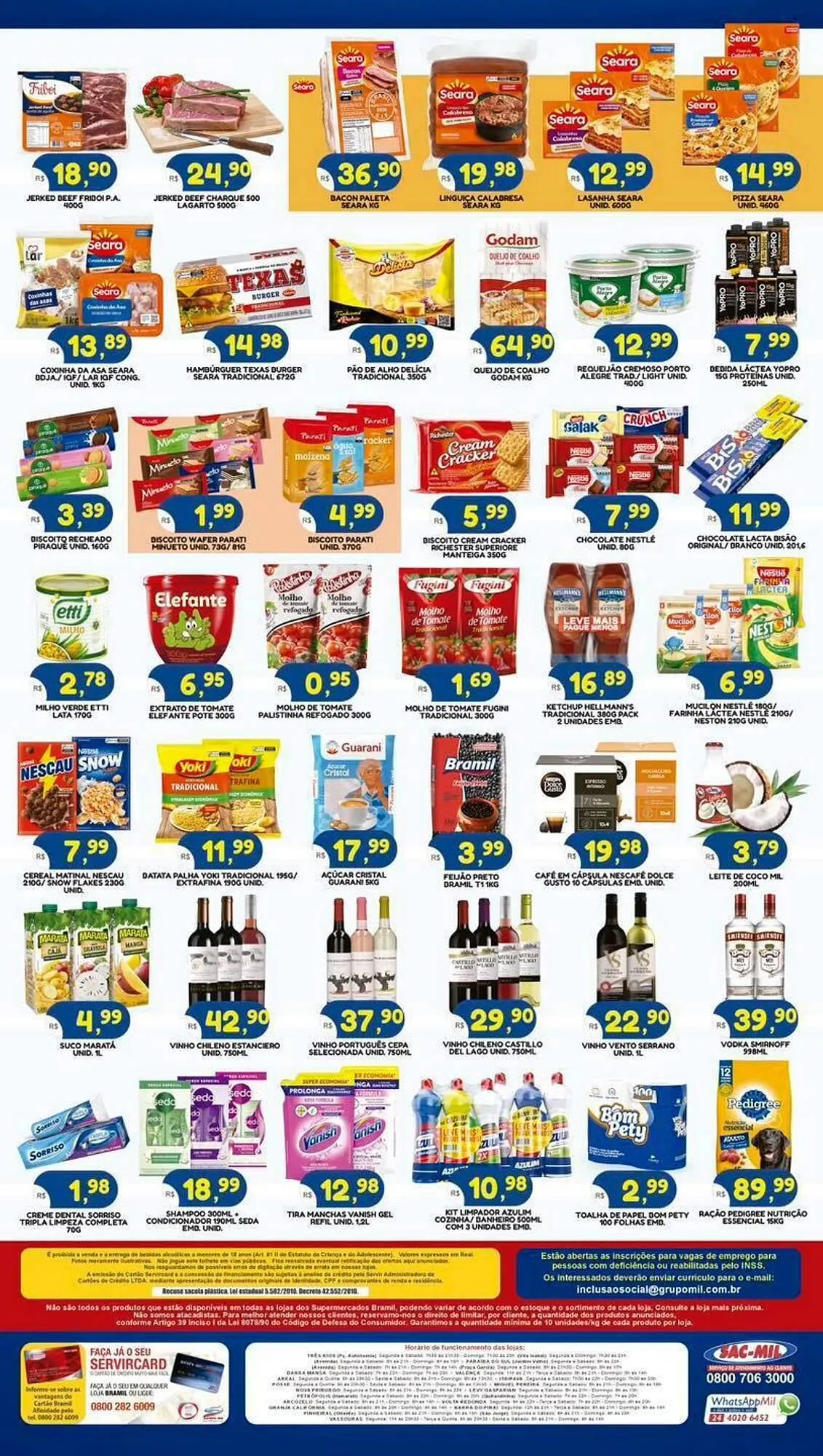 Encarte de Catálogo Bramil Supermercados 15 de agosto até 17 de agosto 2025 - Pagina 2