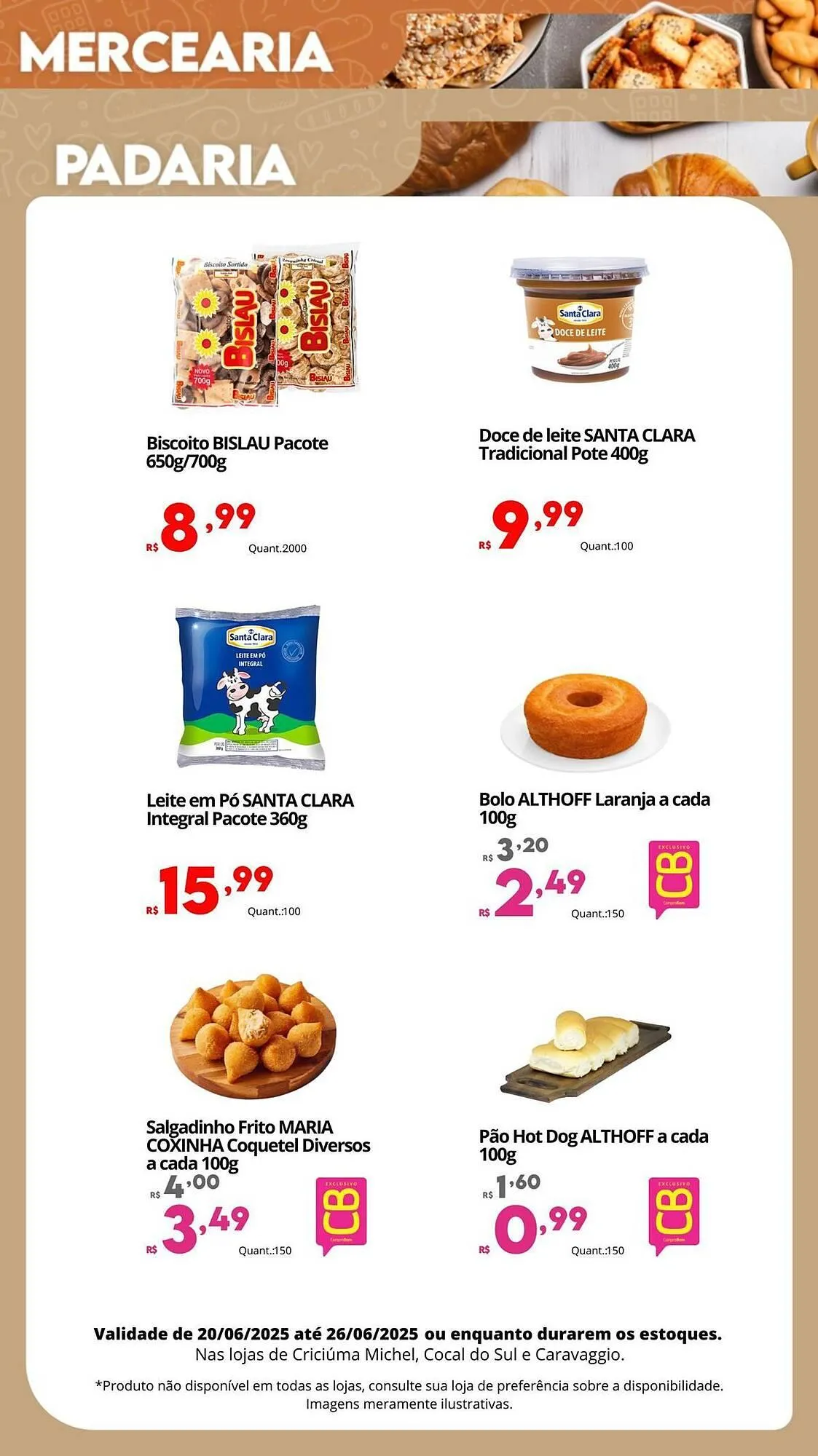 Encarte de Catálogo Althoff Supermercados 20 de junho até 26 de junho 2025 - Pagina 3