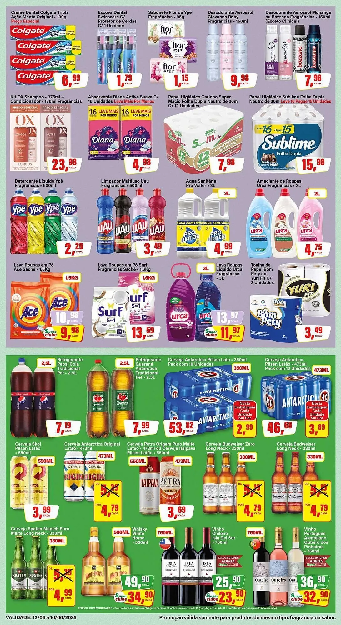 Encarte de Catálogo Rede Supermarket 13 de junho até 27 de junho 2025 - Pagina 3