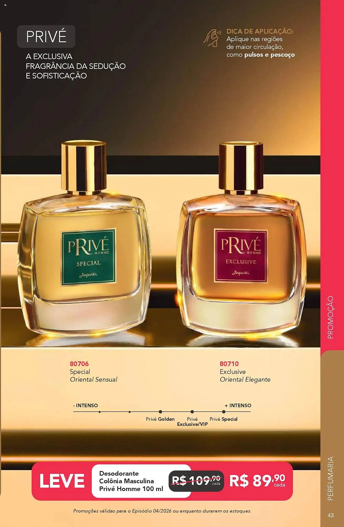 Encarte de Catálogo Jequiti 6 de março até 3 de abril 2026 - Pagina 43