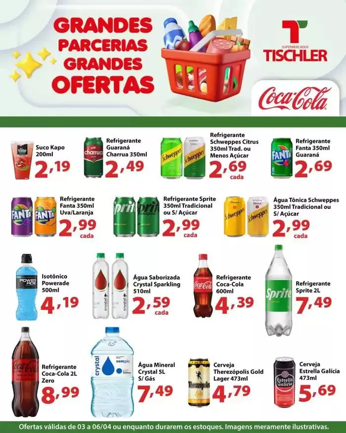 Encarte de Encarte Supermercados Tischler 3 de abril até 21 de abril 2025 - Pagina 2