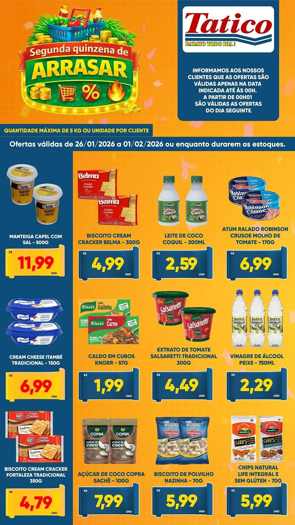 Encarte de Tabloide Tatico 26 de janeiro até 1 de fevereiro 2026 - Pagina 2