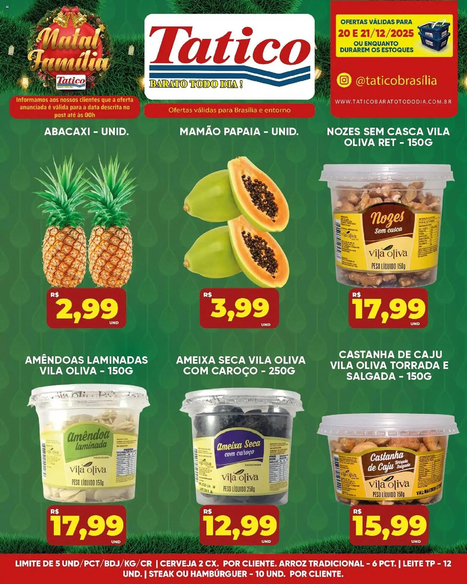 Encarte de Tabloide Tatico 20 de dezembro até 21 de dezembro 2025 - Pagina 14