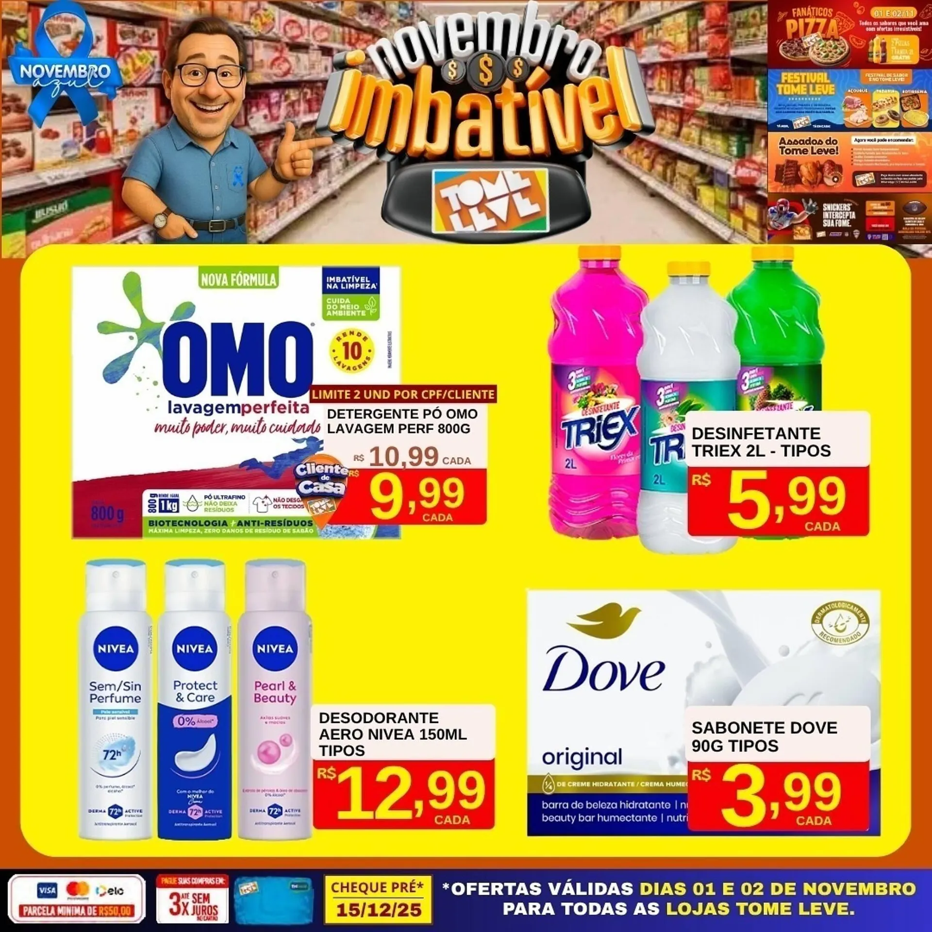 Encarte de Catálogo Tome Leve 1 de novembro até 2 de novembro 2025 - Pagina 4