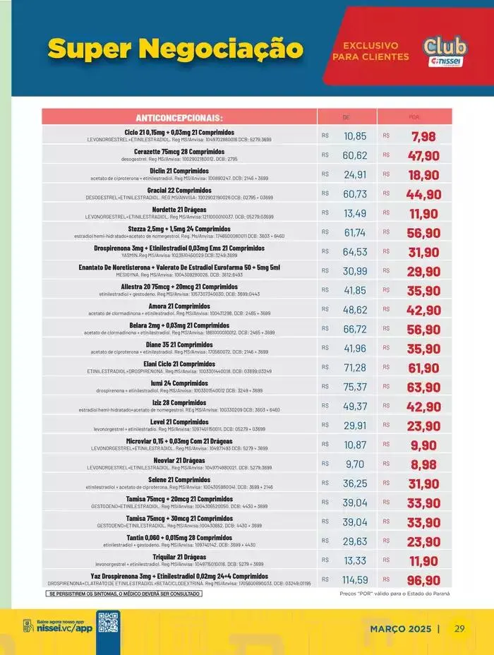 Encarte de Preços “POR” válido para o Estado do Paraná 4 de março até 31 de março 2025 - Pagina 29