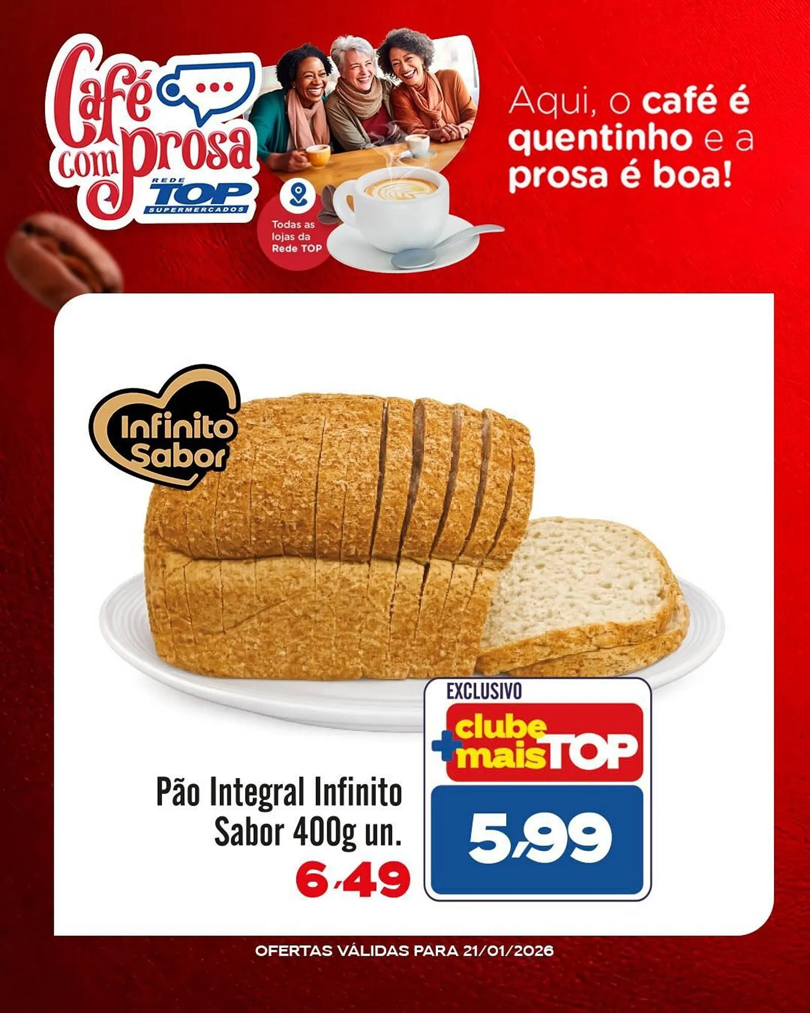 Encarte de Encarte Rede Top 21 de janeiro até 21 de janeiro 2026 - Pagina 1