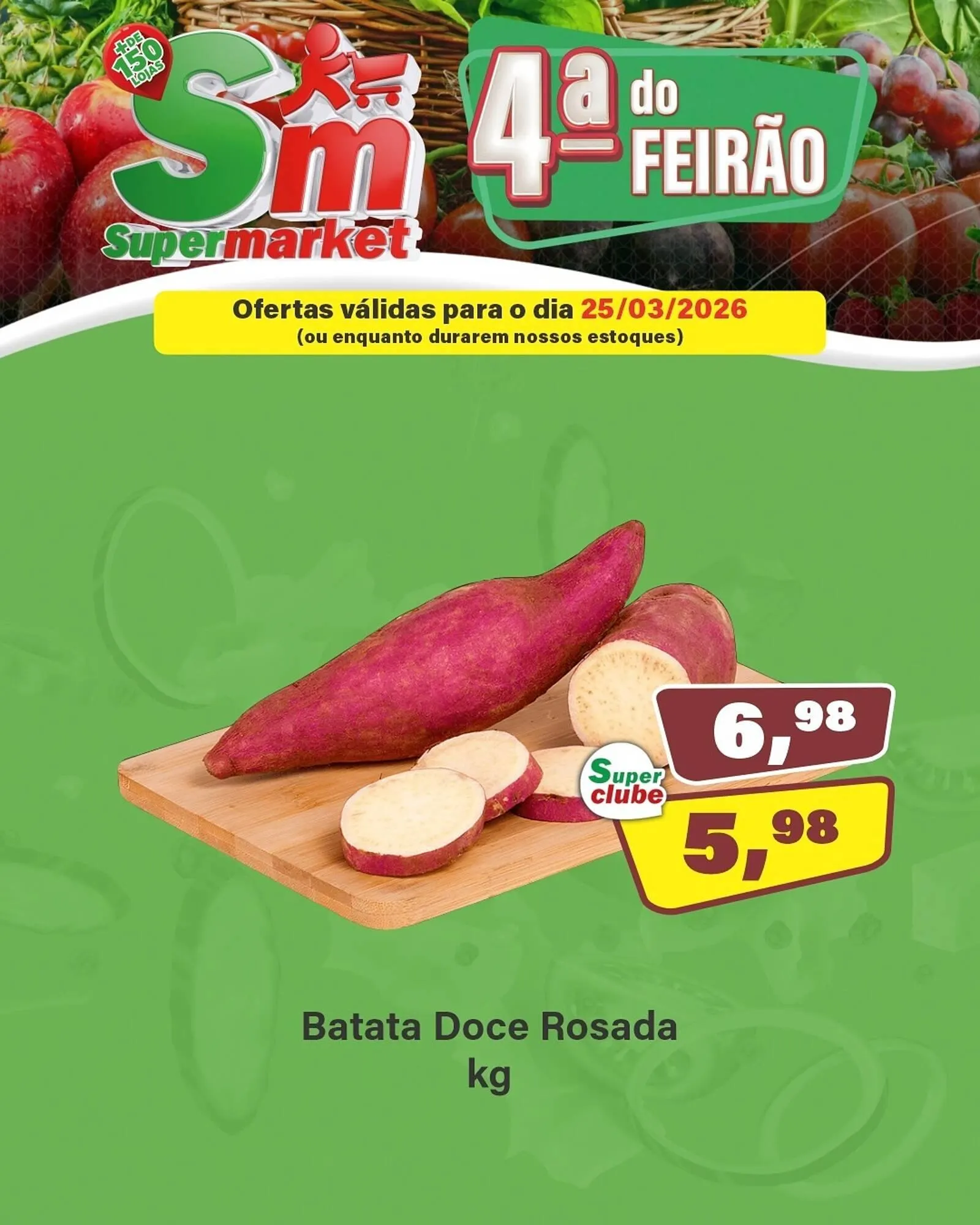 Encarte de Catálogo Floresta Supermercados 25 de março até 25 de março 2026 - Pagina 1