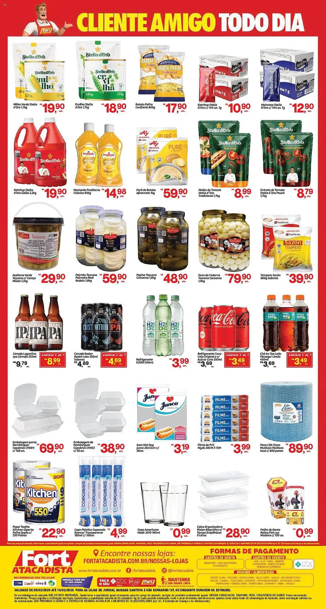 Encarte de Tabloide Fort Atacadista 9 de fevereiro até 15 de fevereiro 2026 - Pagina 2