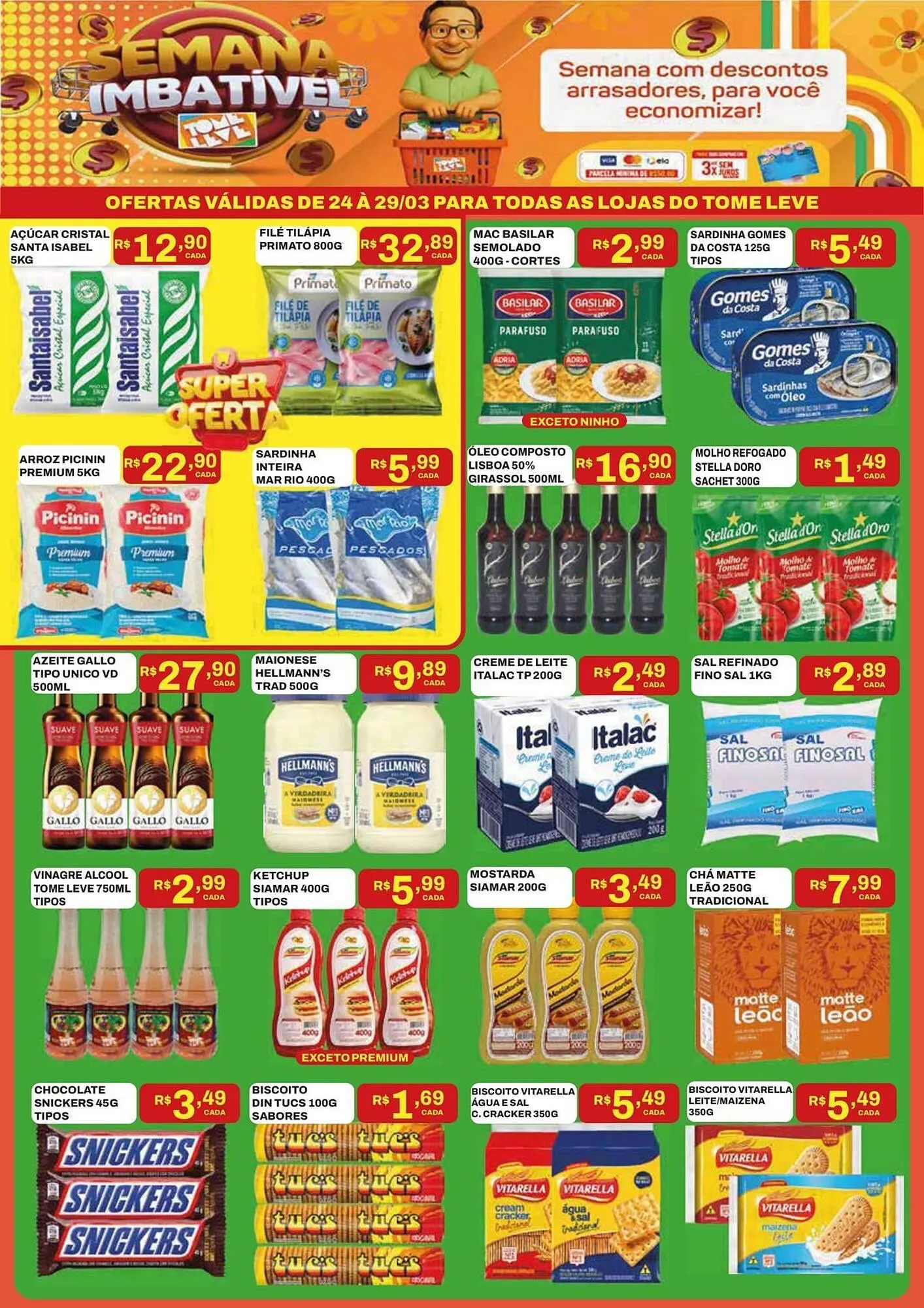 Encarte de Catálogo Tome Leve 26 de março até 26 de março 2026 - Pagina 3