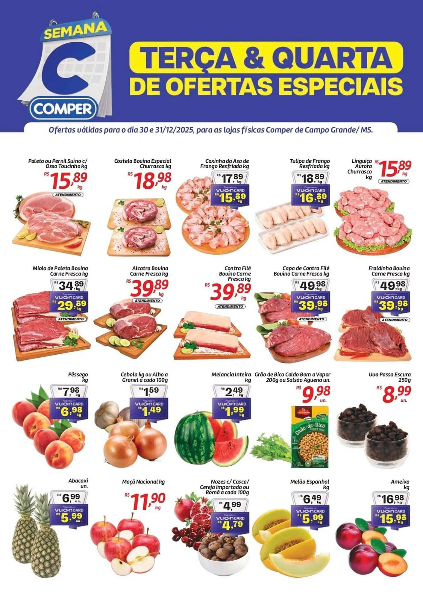 Encarte de Folheto Comper 30 de dezembro até 31 de dezembro 2025 - Pagina 1