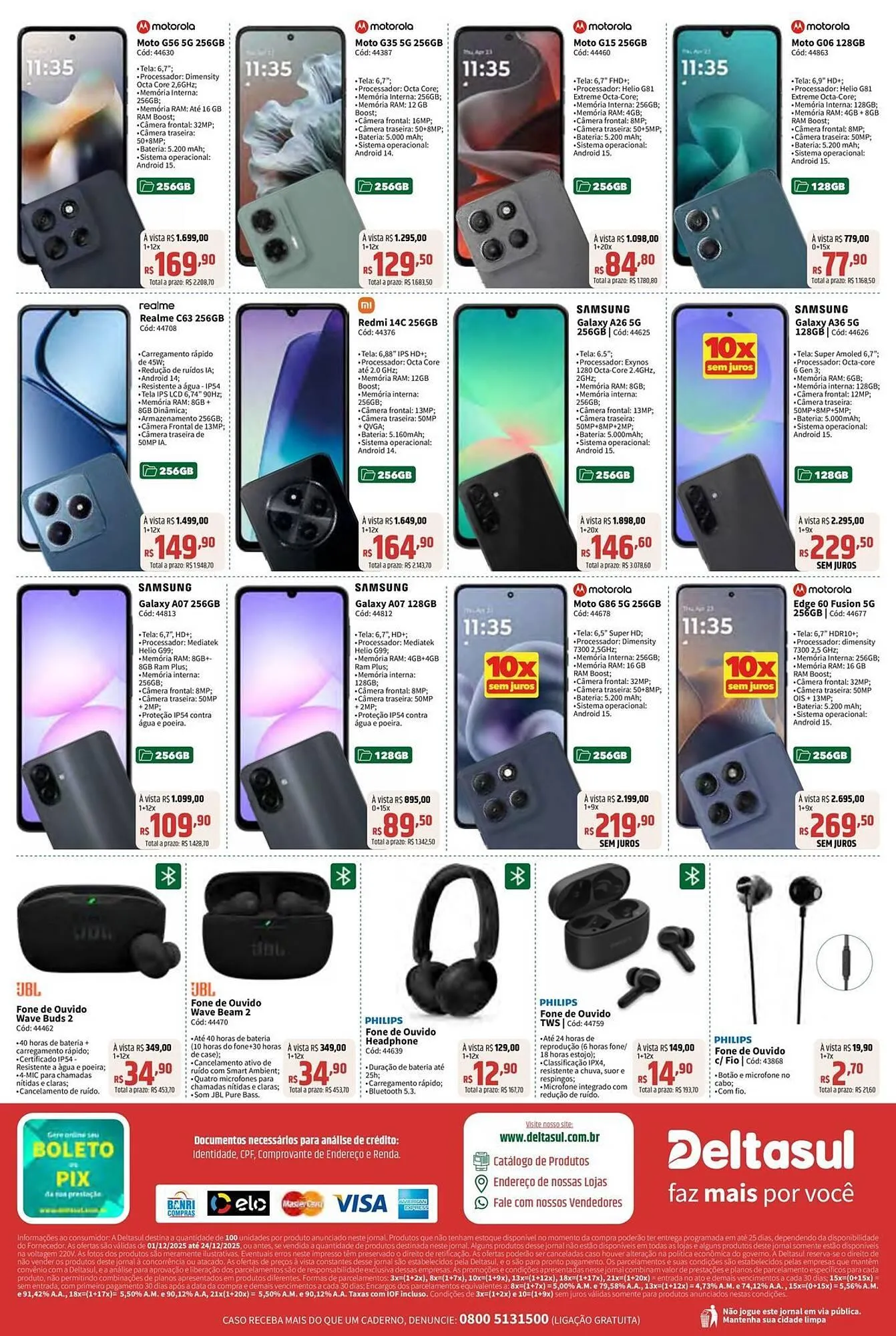 Encarte de Folheto Deltasul 1 de dezembro até 24 de dezembro 2025 - Pagina 16