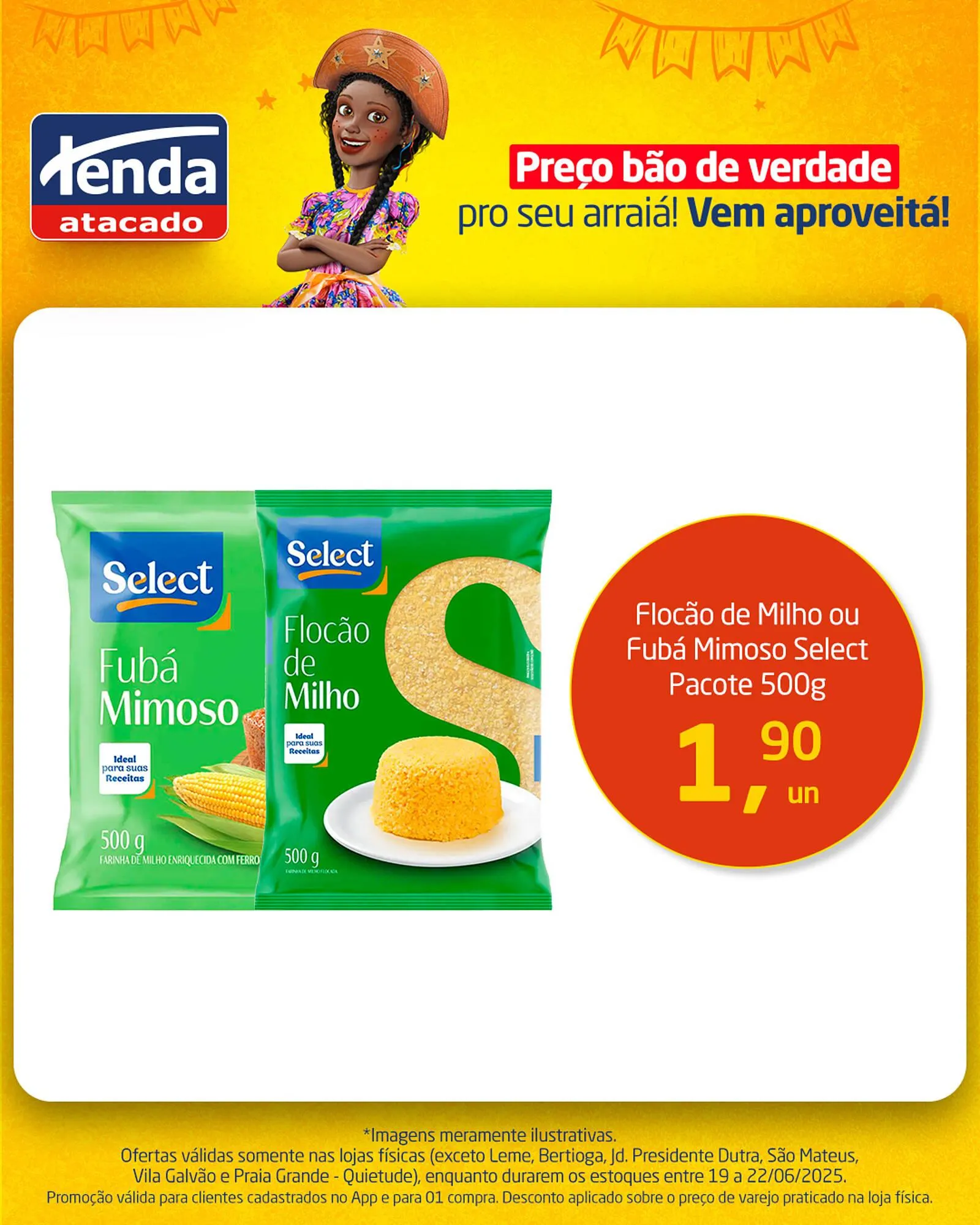 Encarte de Catálogo Tenda Atacado 19 de junho até 22 de junho 2025 - Pagina 1