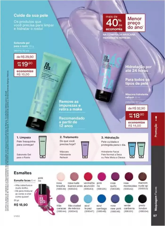 Encarte de Revista Natura Ciclo 18 11 de novembro até 31 de dezembro 2024 - Pagina 156