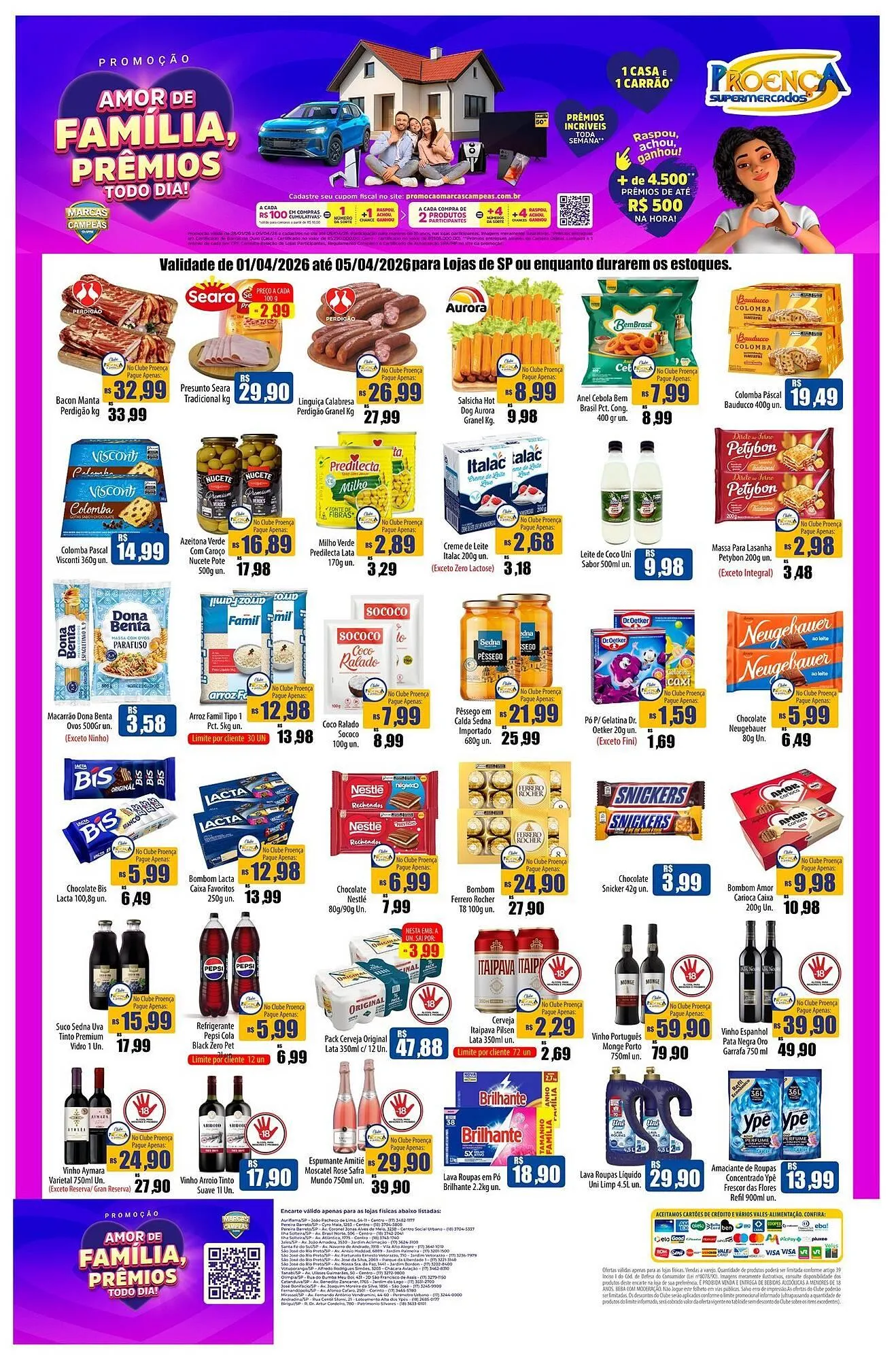 Encarte de Catálogo Proença Supermercados 1 de abril até 5 de abril 2026 - Pagina 2