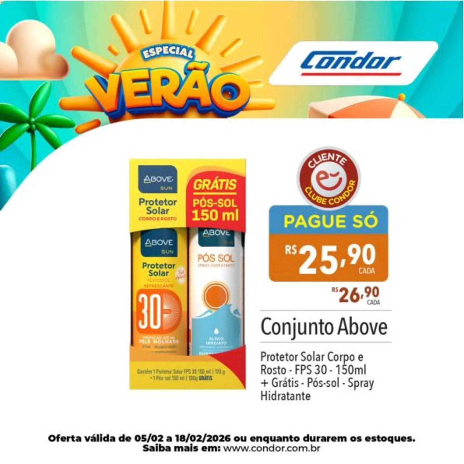 Encarte de Catálogo Supermercados Condor 11 de fevereiro até 22 de fevereiro 2026 - Pagina 26
