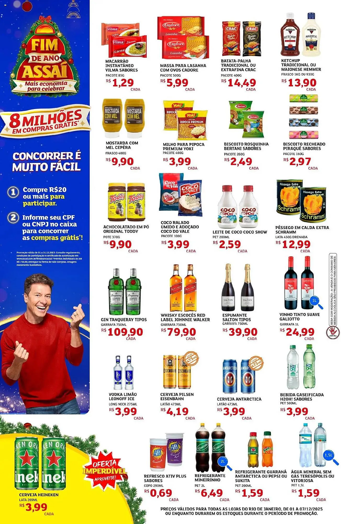 Encarte de Encarte Assaí Atacadista 1 de dezembro até 8 de dezembro 2025 - Pagina 2