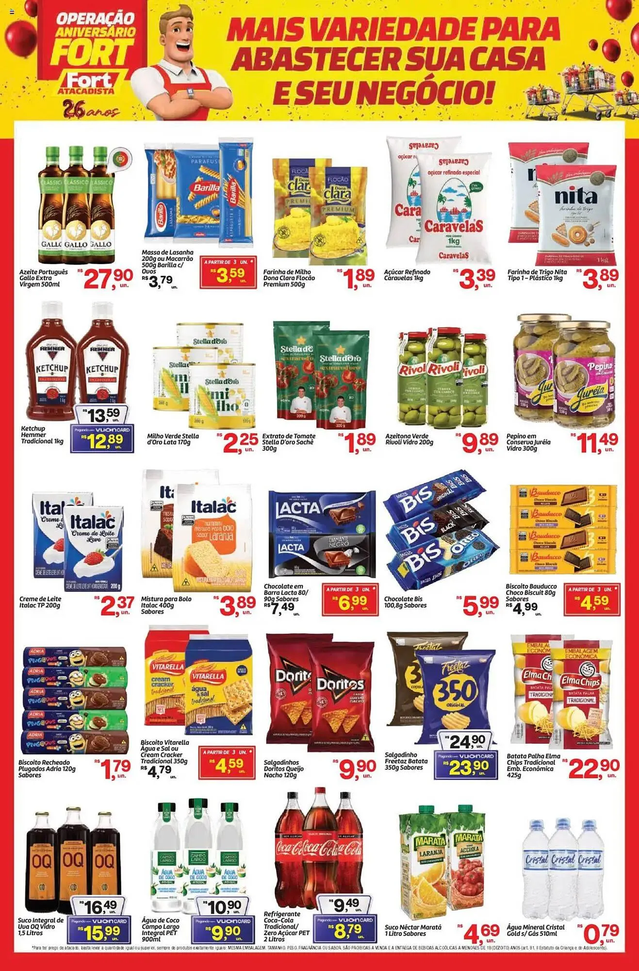 Encarte de Tabloide Fort Atacadista 18 de outubro até 19 de outubro 2025 - Pagina 2