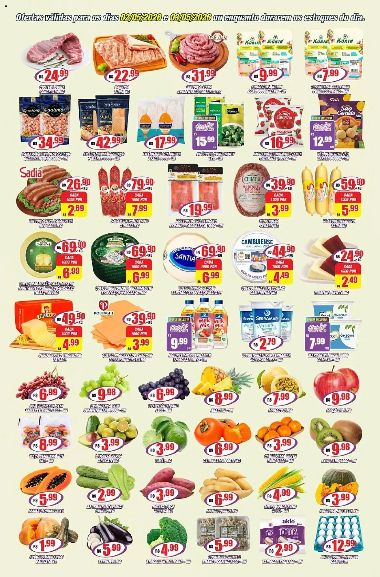 Encarte de Catálogo Violeta Supermercados 2 de maio até 3 de maio 2026 - Pagina 2