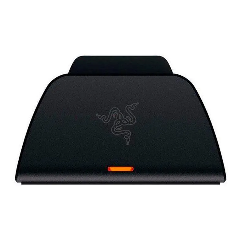 Base Razer Quick Charging Stand Para PS5, Wireless, USB, Preta, RC2101900200R3U1