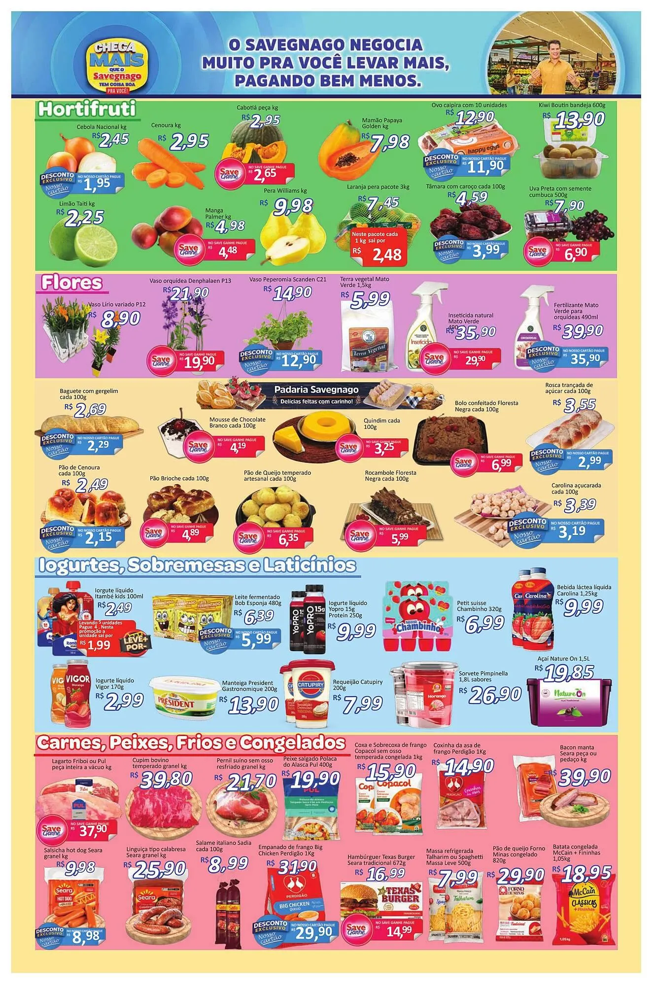 Encarte de Catálogo Supermercados Savegnago 18 de fevereiro até 21 de fevereiro 2026 - Pagina 2