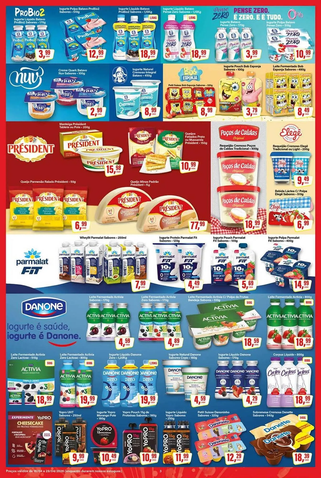 Encarte de Encarte Rede Supermarket 16 de abril até 29 de abril 2026 - Pagina 3