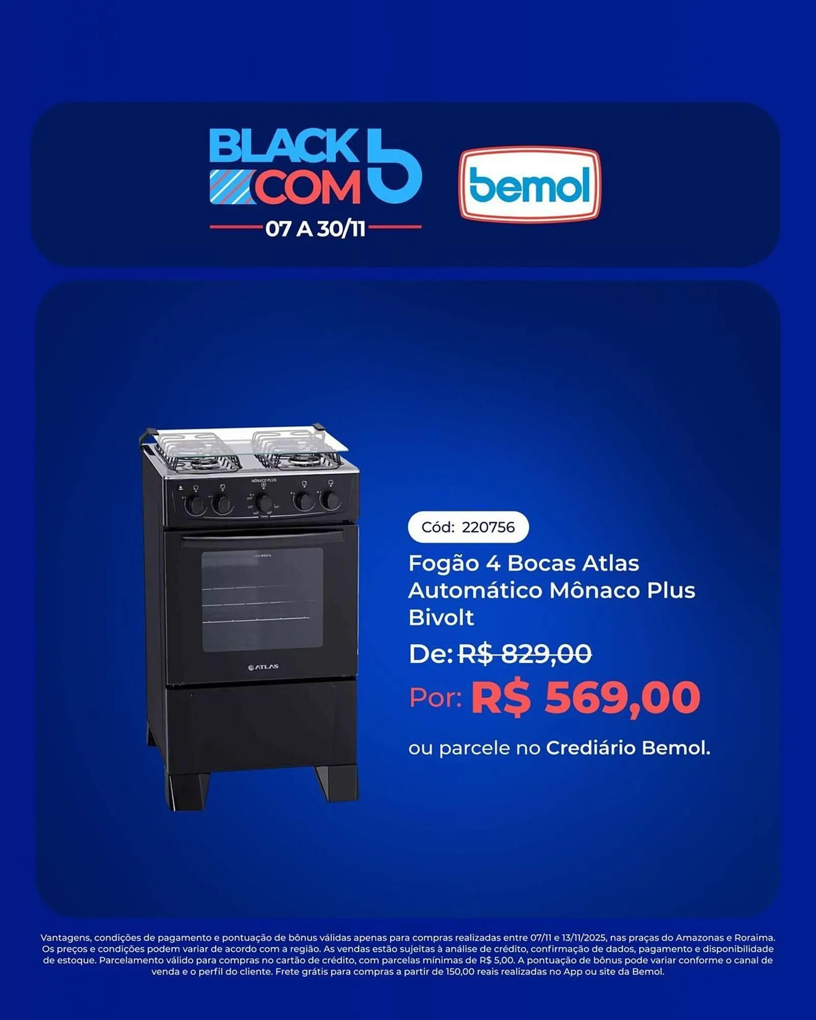 Encarte de Encarte Bemol 7 de novembro até 13 de novembro 2025 - Pagina 5