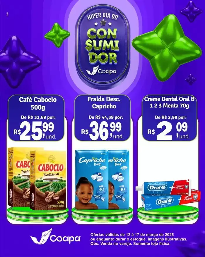 Encarte de Encarte Cocipa 12 de março até 17 de março 2025 - Pagina 7