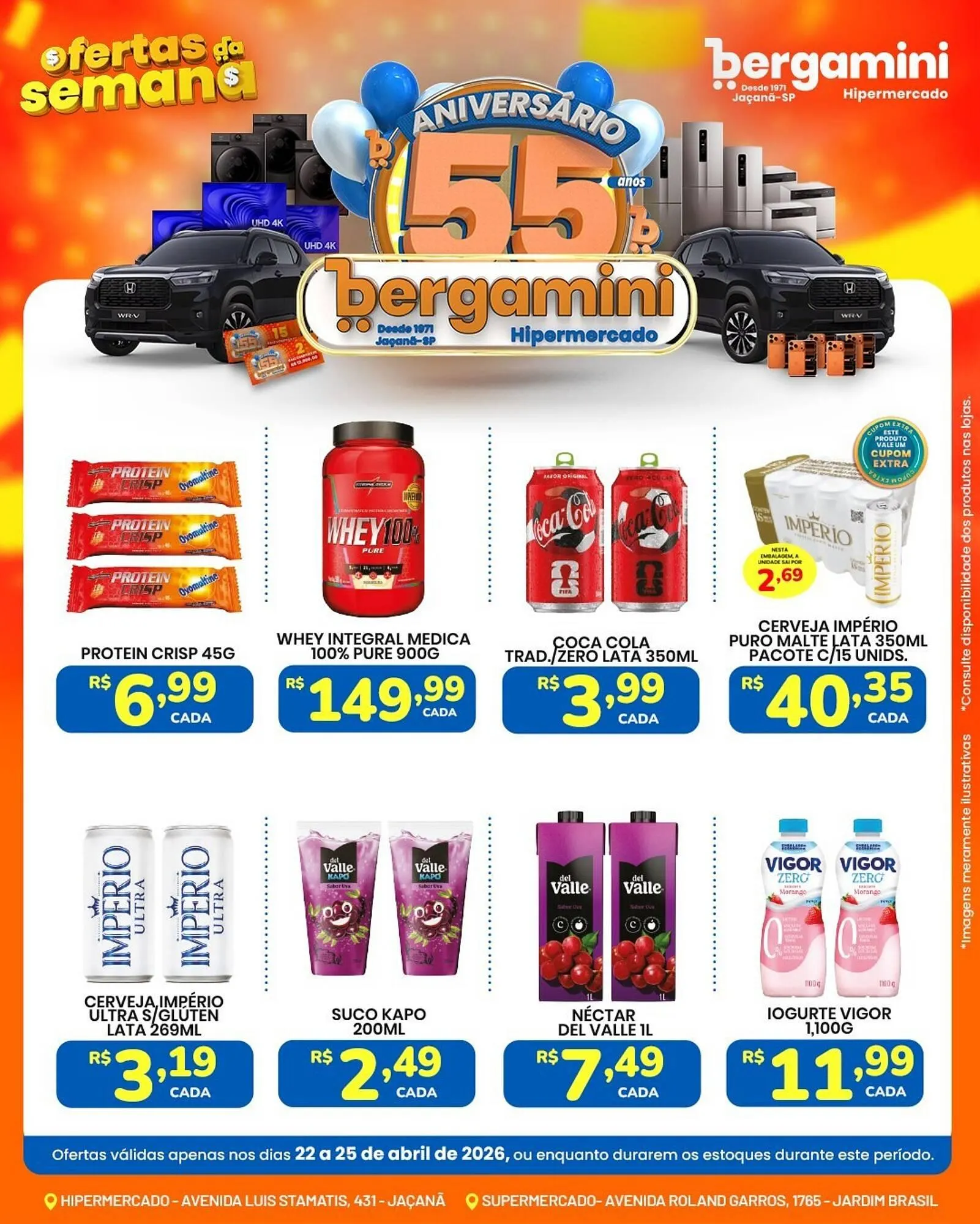 Encarte de Catálogo Supermercado Bergamini 22 de abril até 25 de abril 2026 - Pagina 4