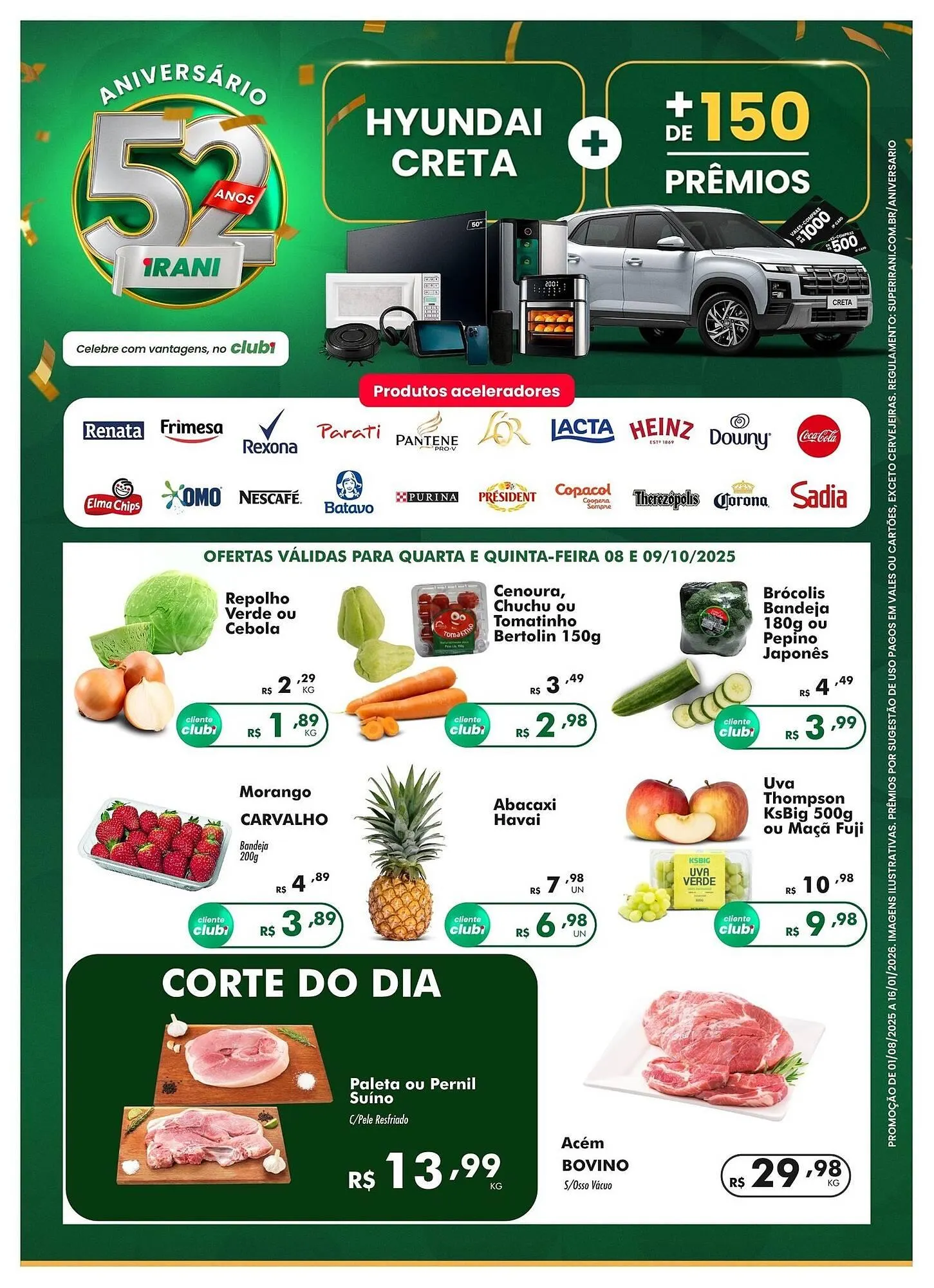 Encarte de Catálogo Irani Supermercados 8 de outubro até 16 de janeiro 2026 - Pagina 2