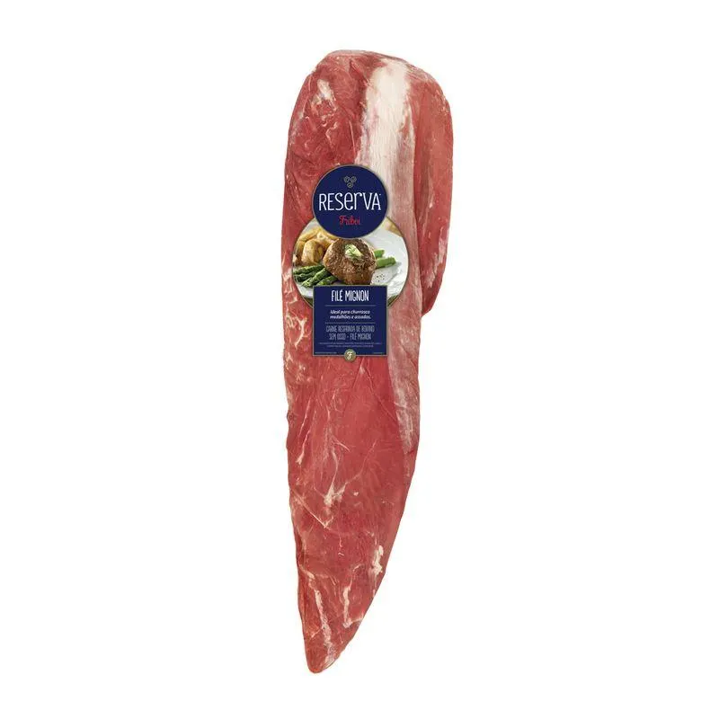 Carne Bovina Filé Mignon Reserva 1,900kg Peça